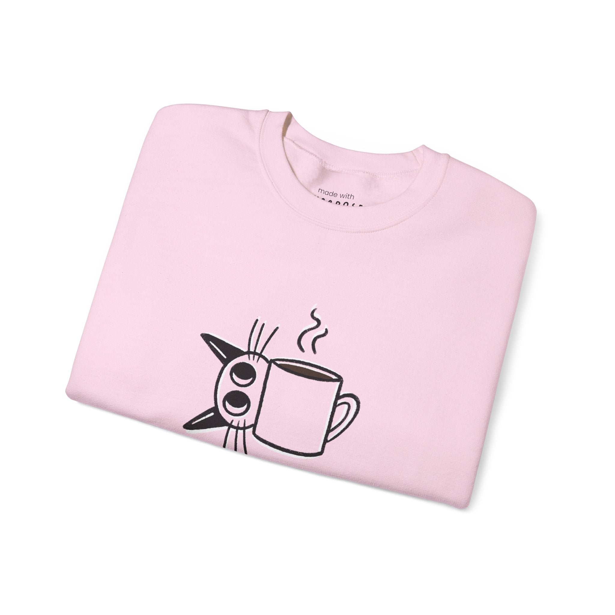 Powered by Caffeine and Purrs Sweatshirt