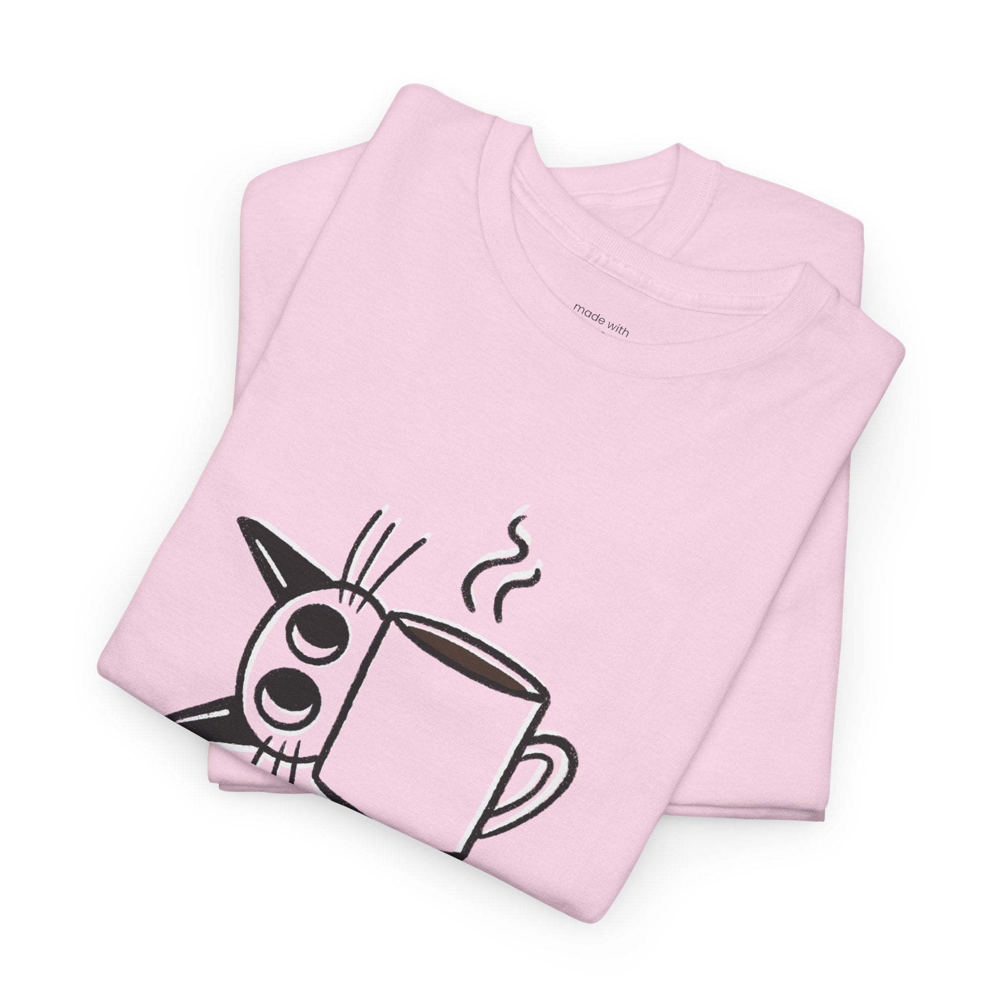 Powered by Caffeine and Purrs T-Shirt