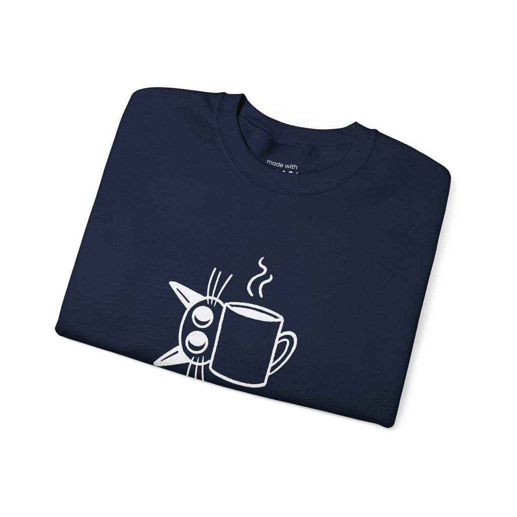 Powered by Caffeine and Purrs Sweatshirt