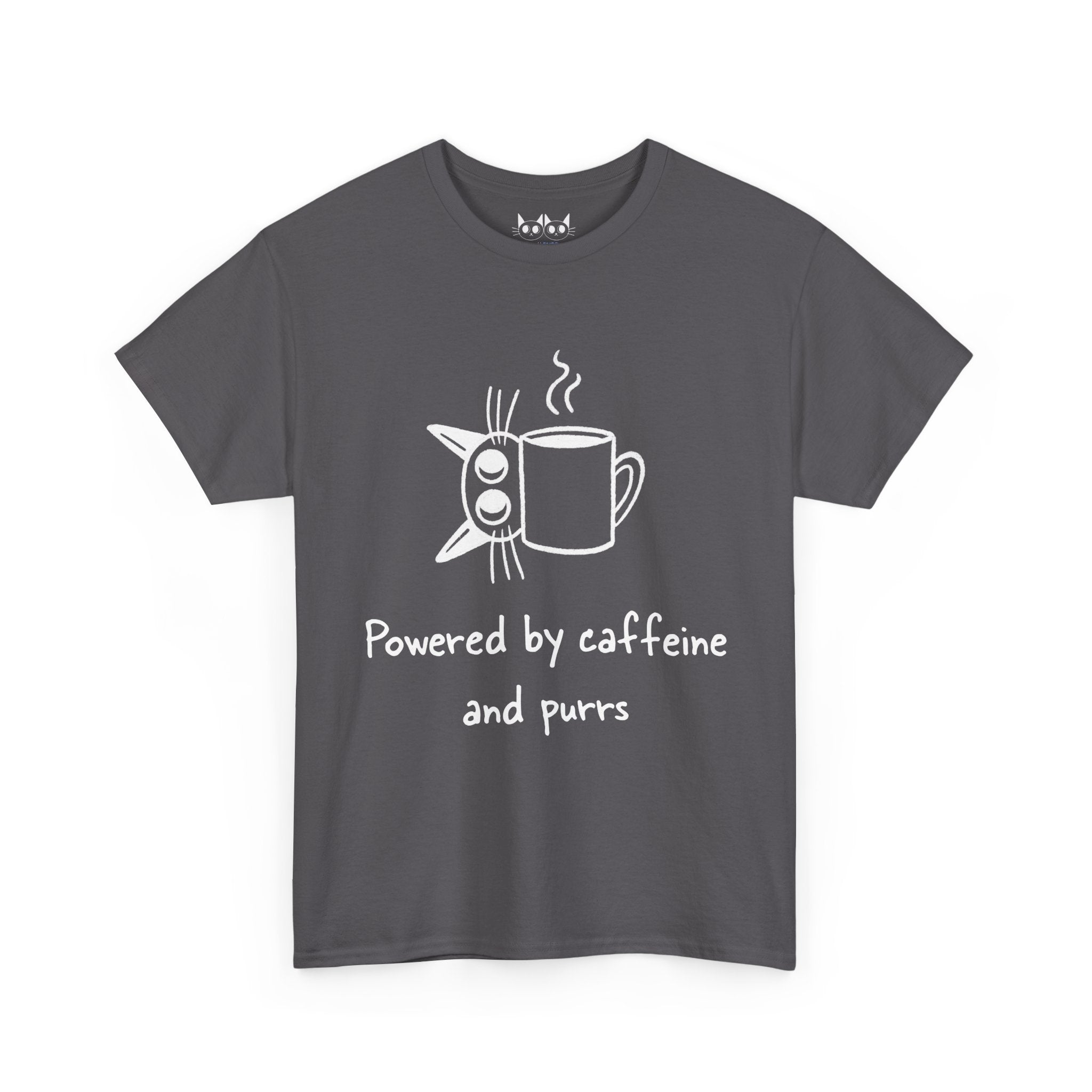 Powered by Caffeine and Purrs T-Shirt