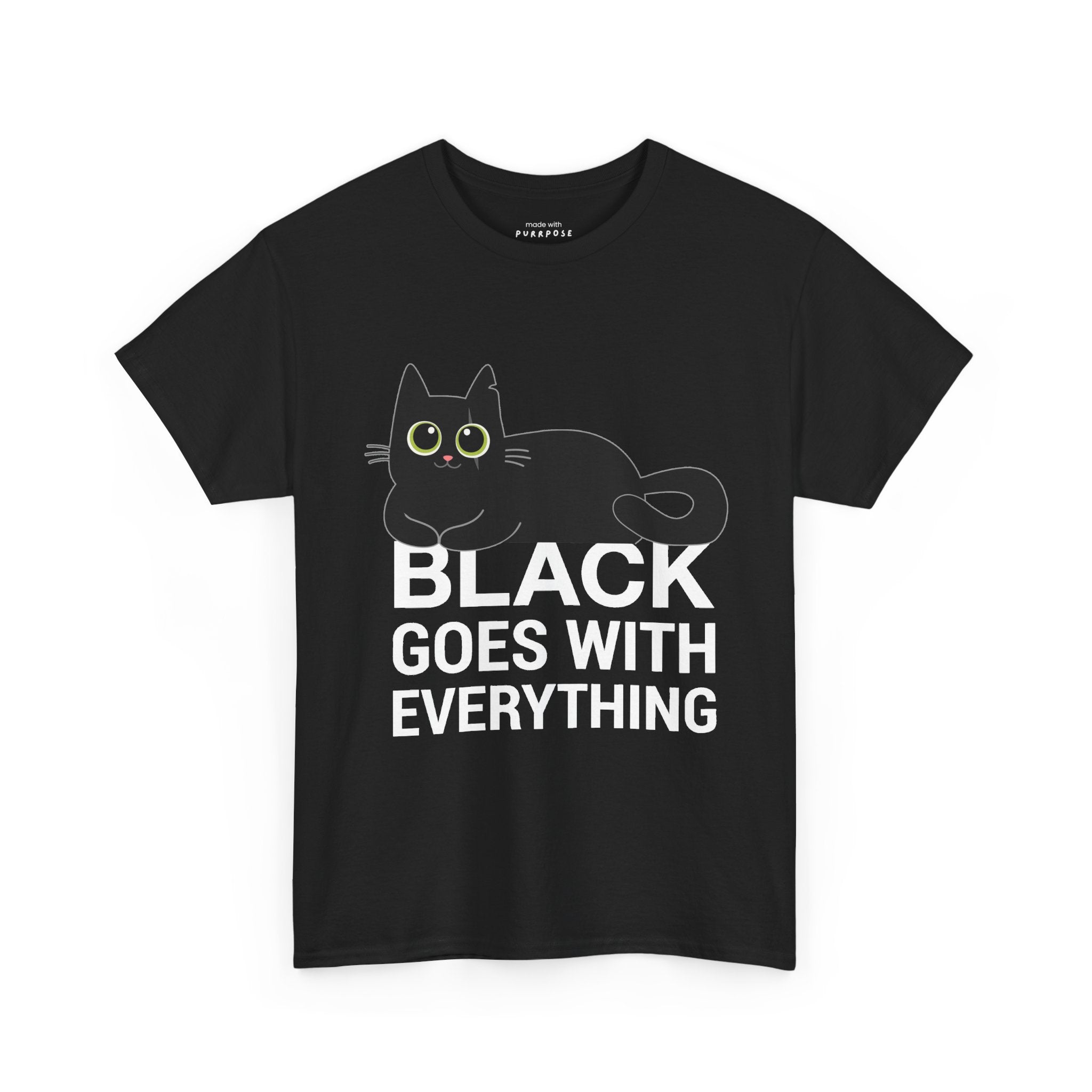 Black Goes With Everything Boo Tee