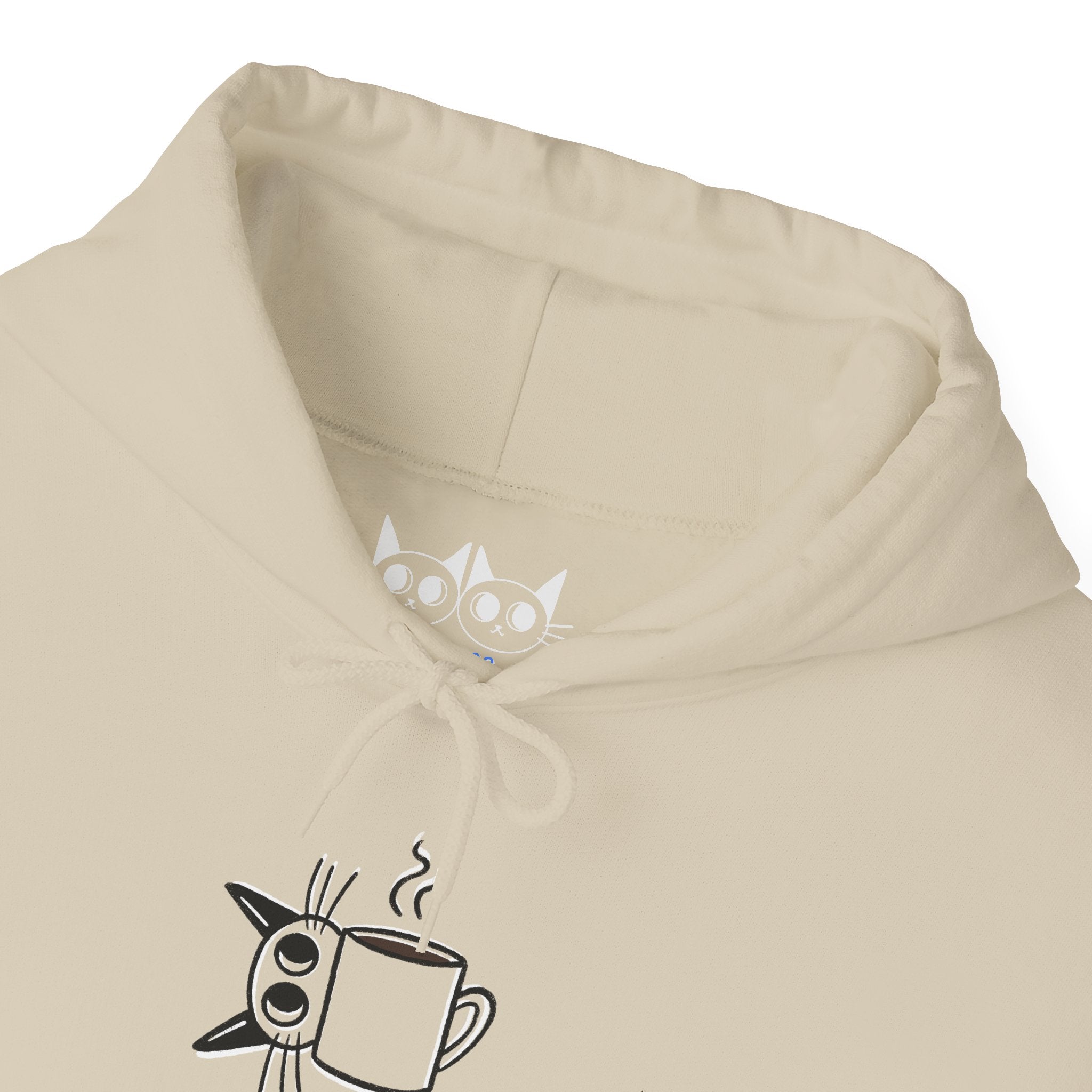 Powered by Caffeine and Purrs Hoodie