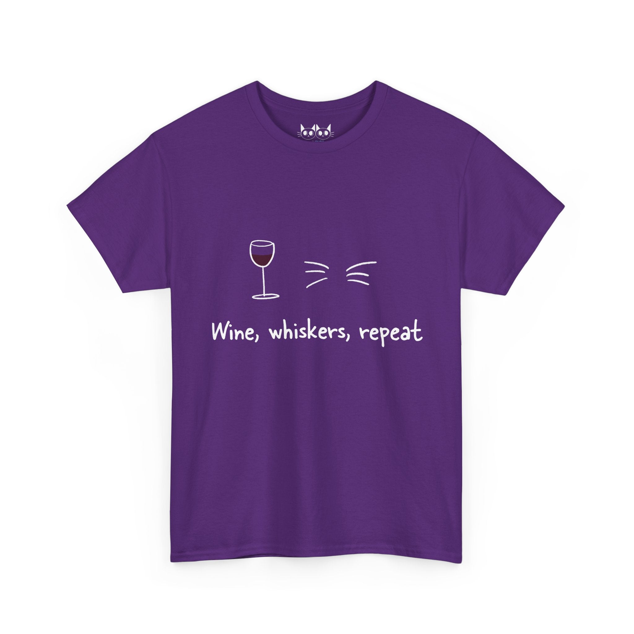 Wine, Whiskers, Repeat T-Shirt