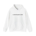 I Love Black Cats Hoodie
