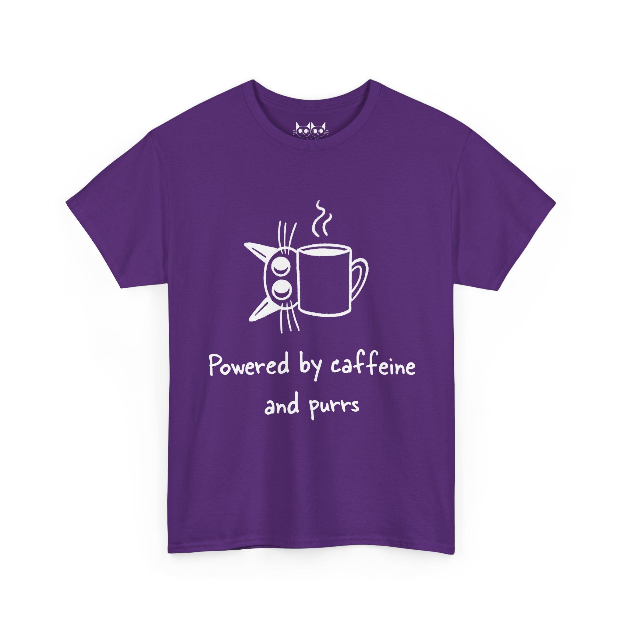 Powered by Caffeine and Purrs T-Shirt