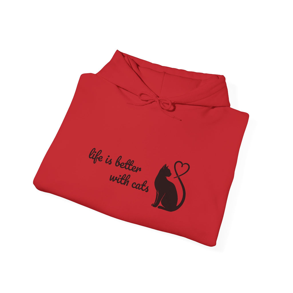 Life is Better With Cats Cats Hoodie
