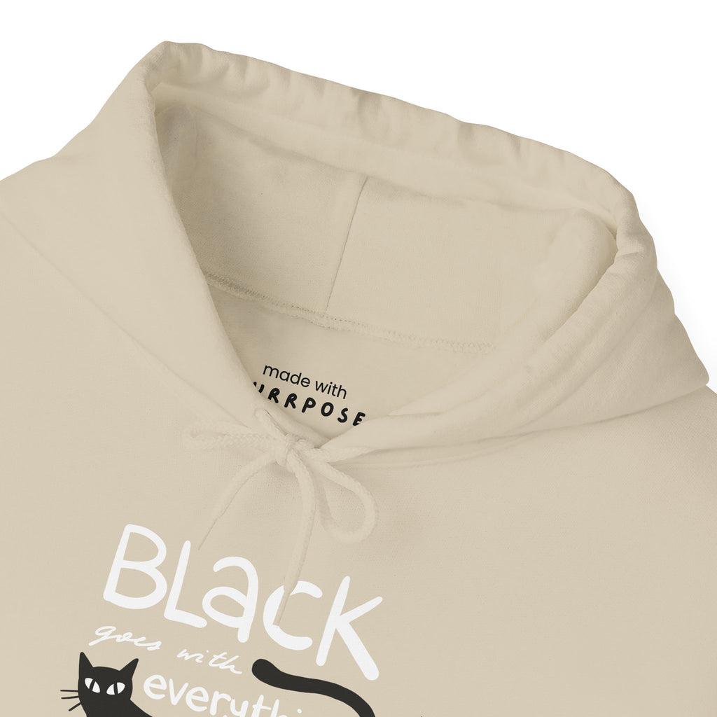 Black Goes With Everything Hoodie