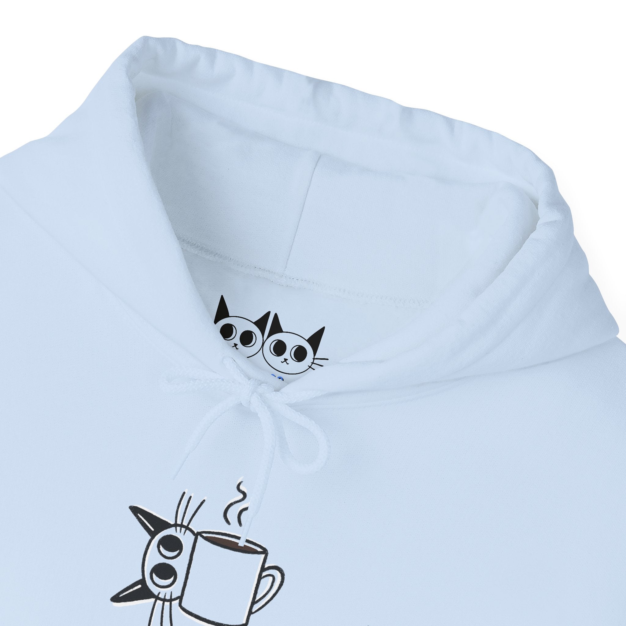 Powered by Caffeine and Purrs Hoodie