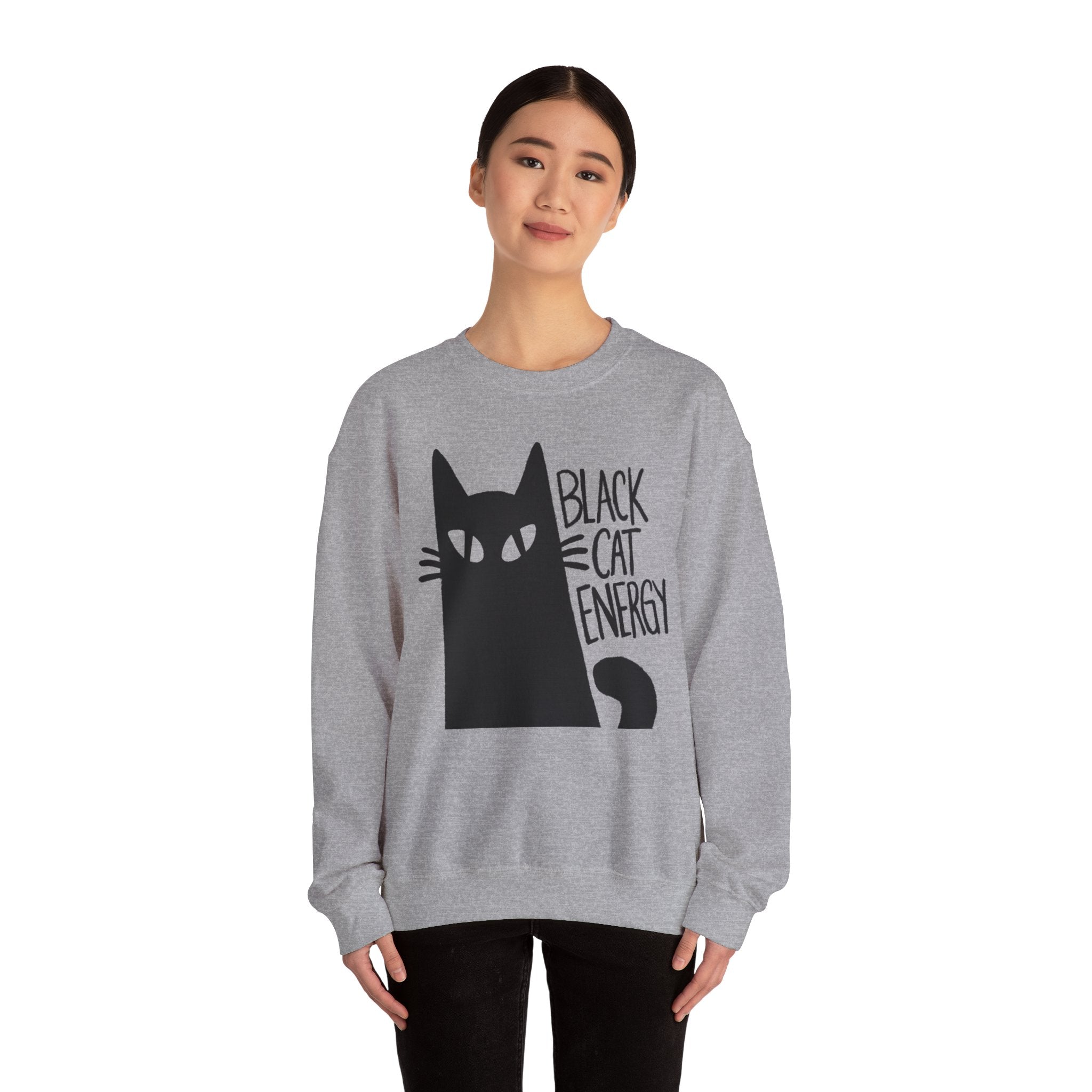 Black Cat Energy Sweatshirt
