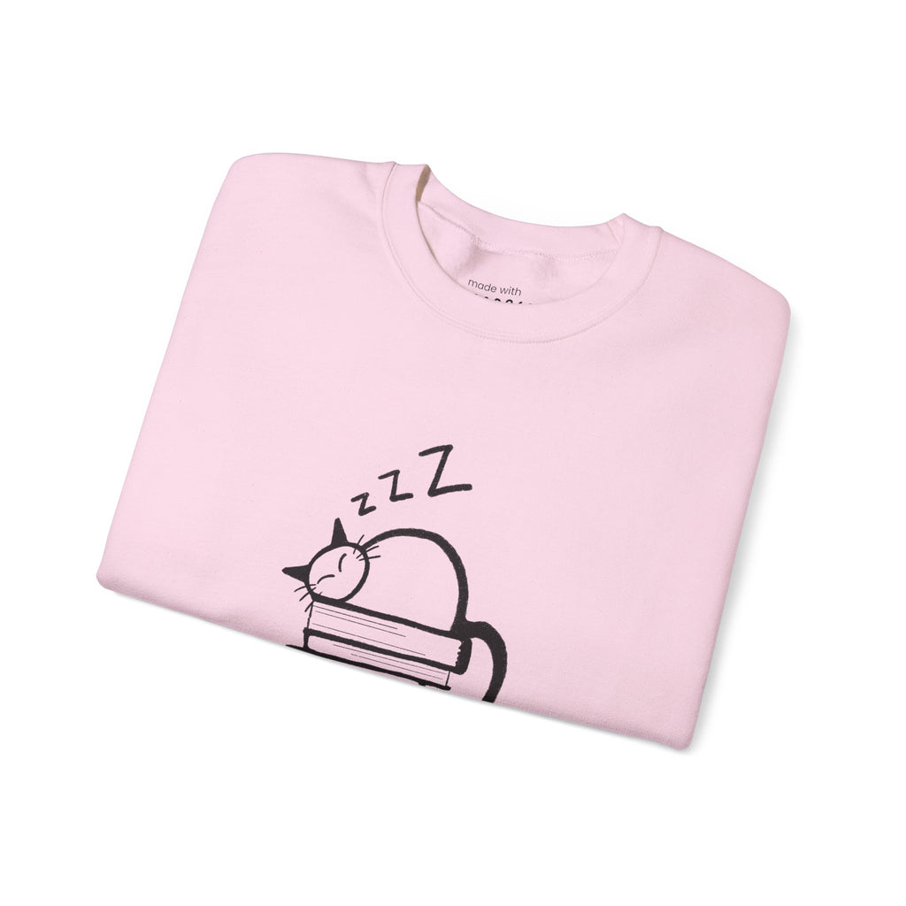 Books. Cats. Life is Good Sweatshirt