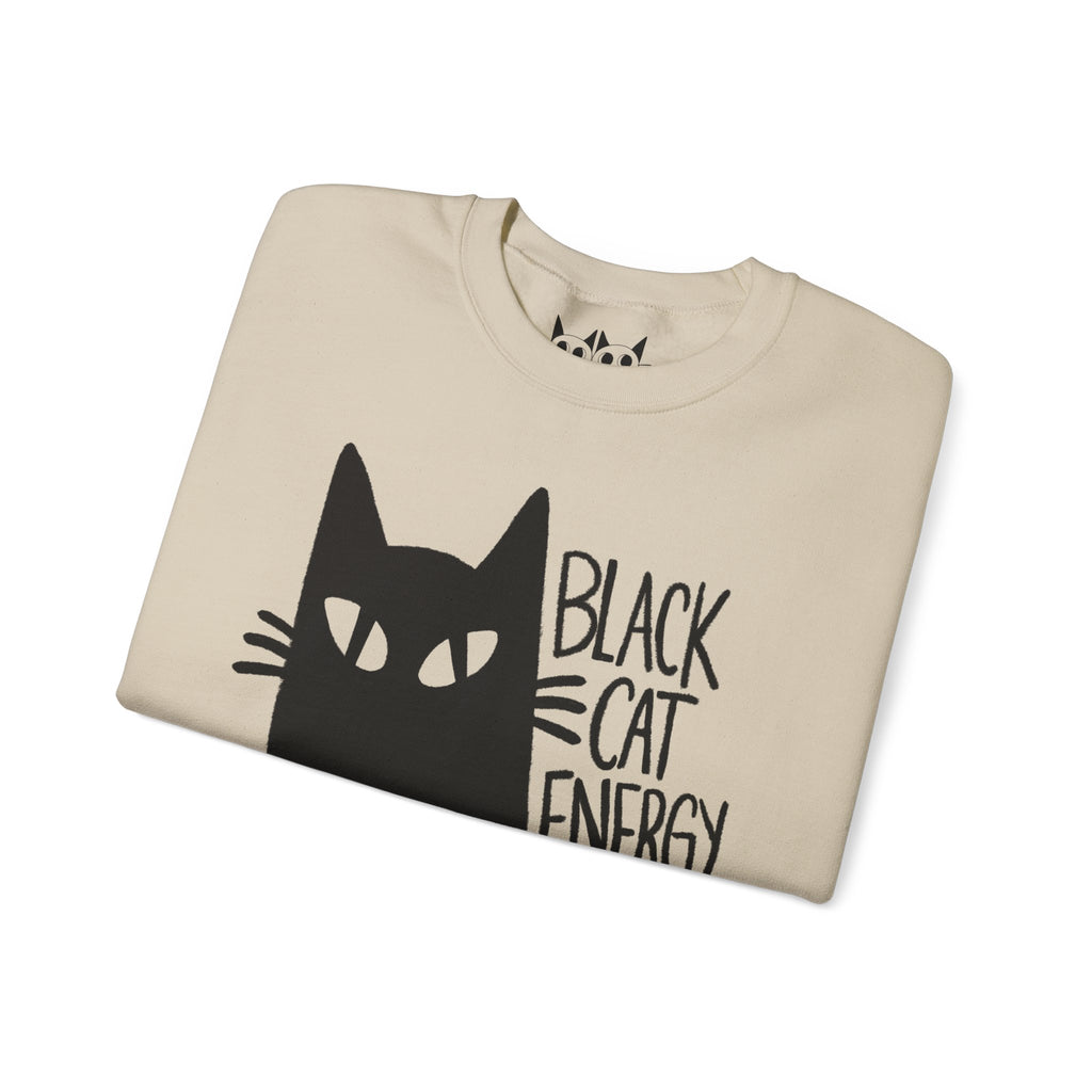 Black Cat Energy Sweatshirt