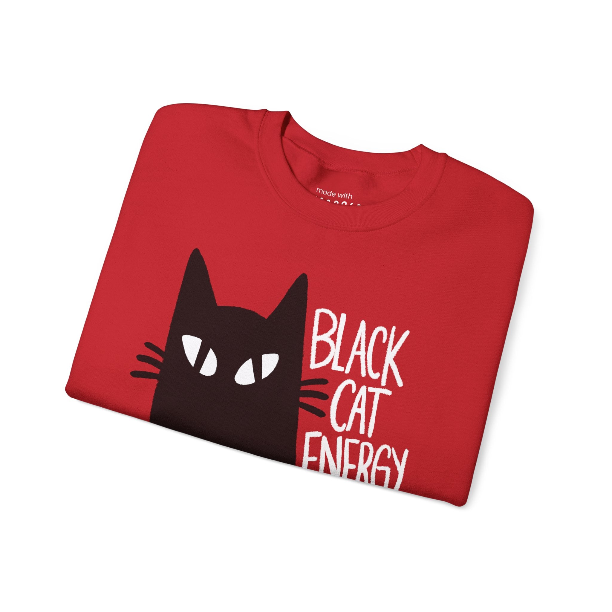 Black Cat Energy Sweatshirt