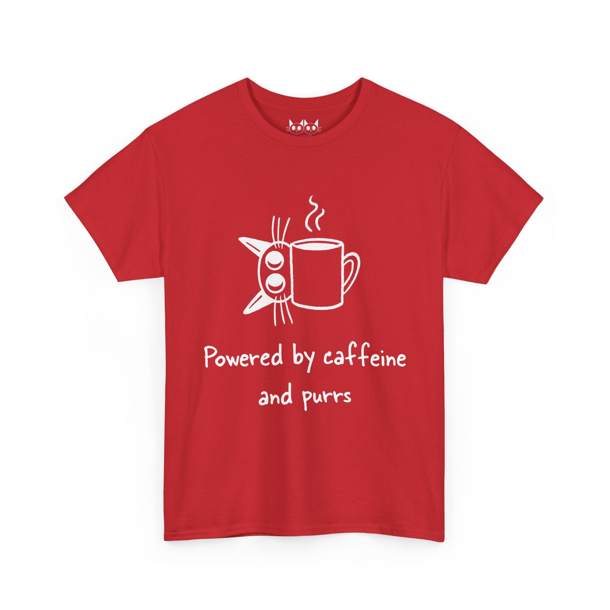 Powered by Caffeine and Purrs T-Shirt