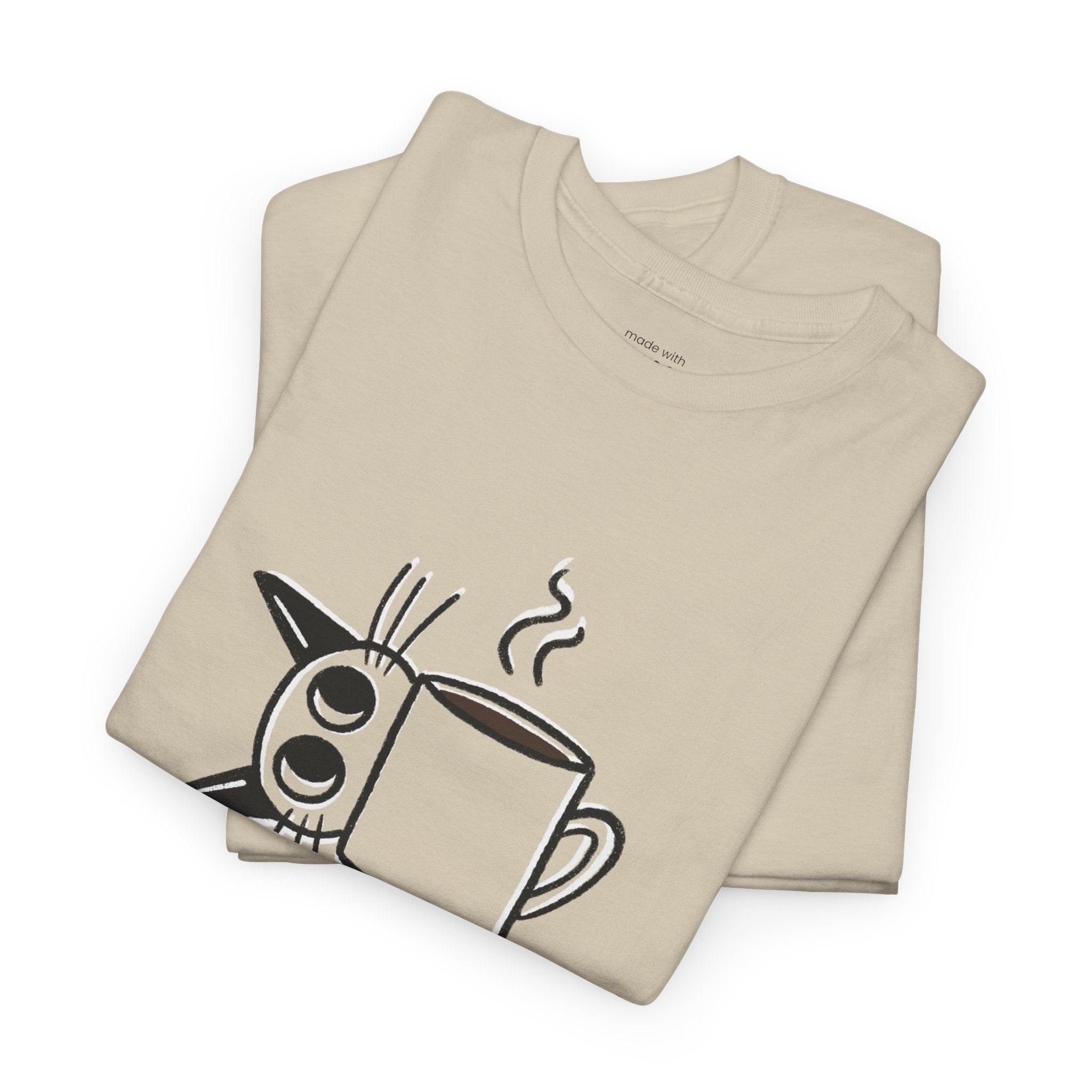 Powered by Caffeine and Purrs T-Shirt
