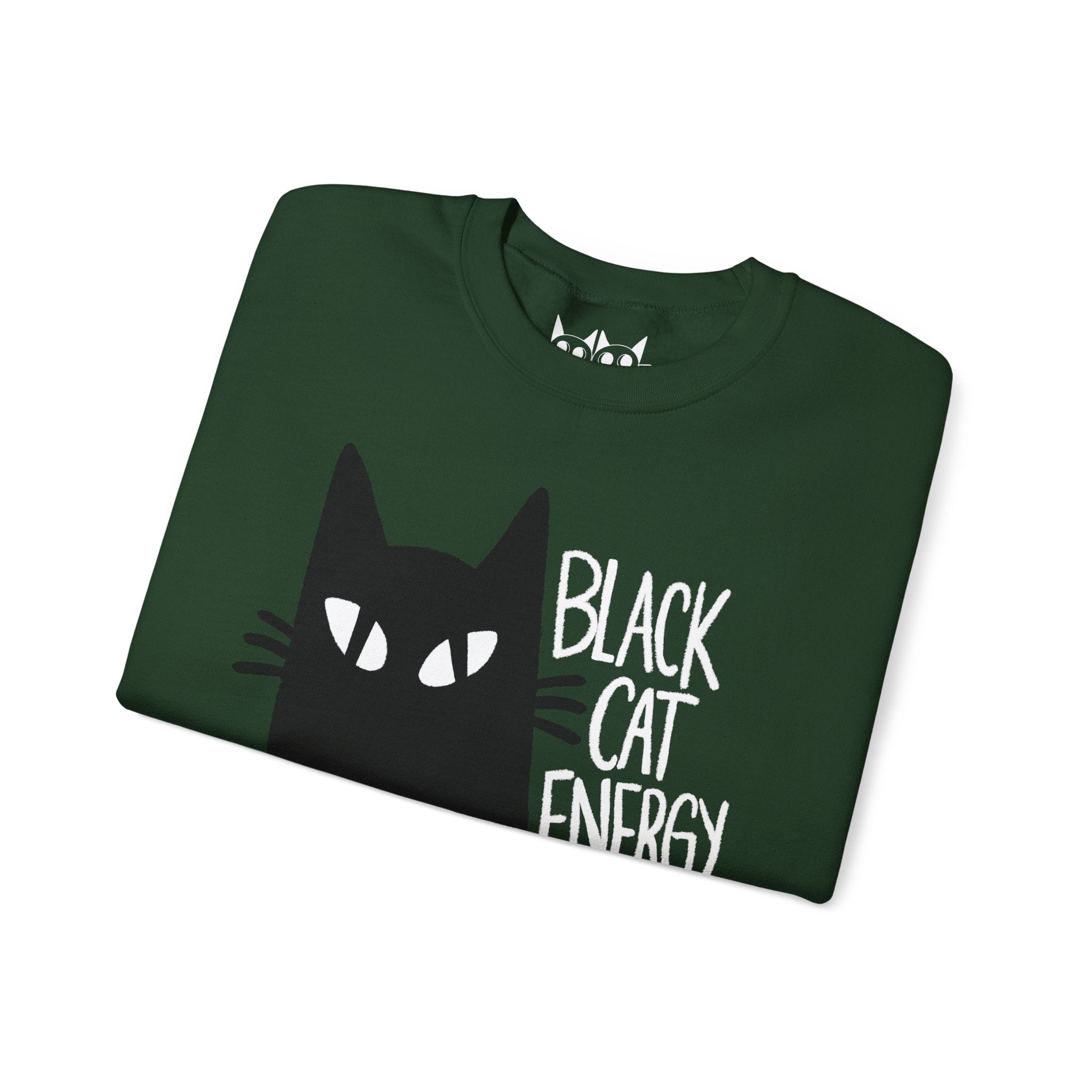 Black Cat Energy Sweatshirt