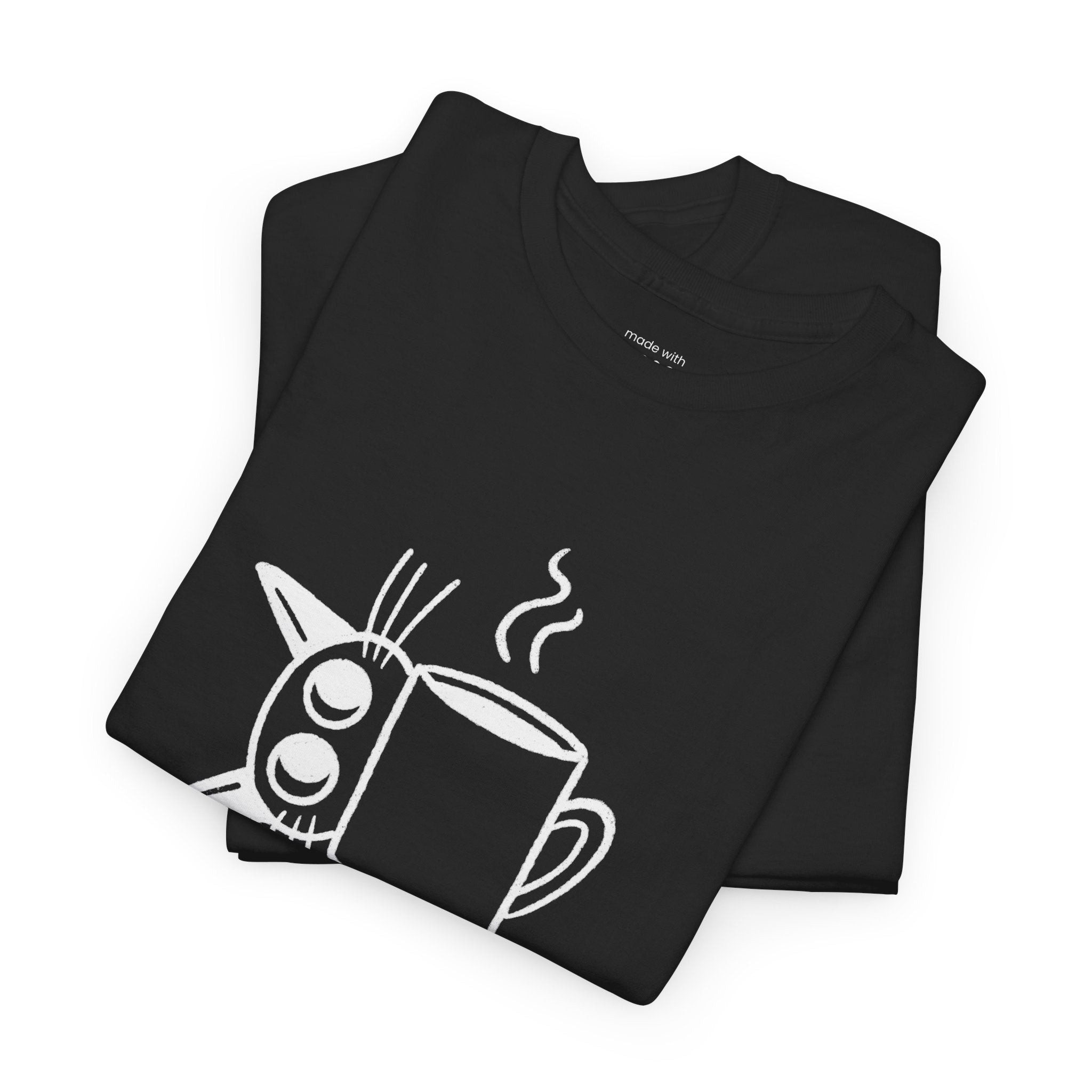 Powered by Caffeine and Purrs T-Shirt