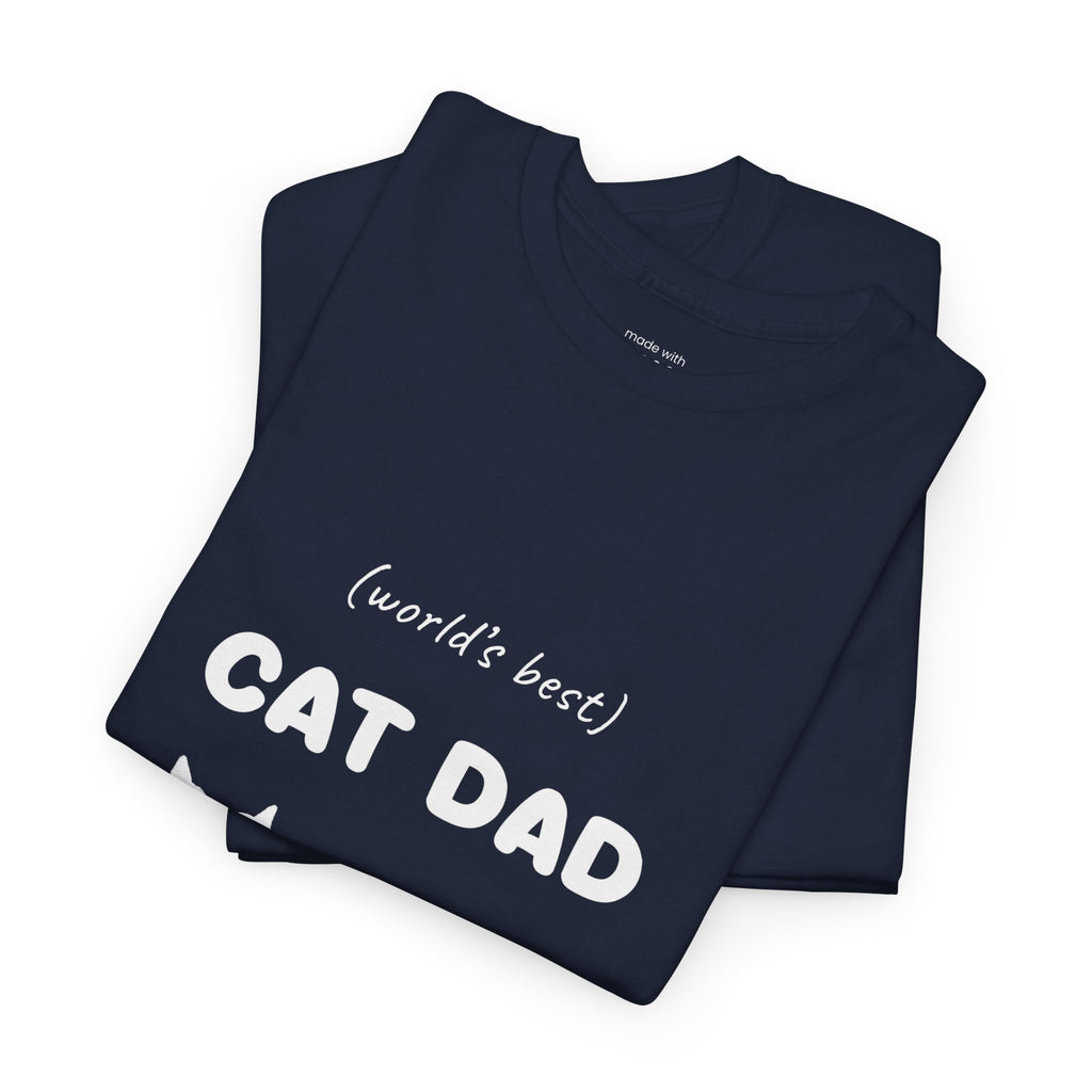 World's Best Cat Dad T-Shirt