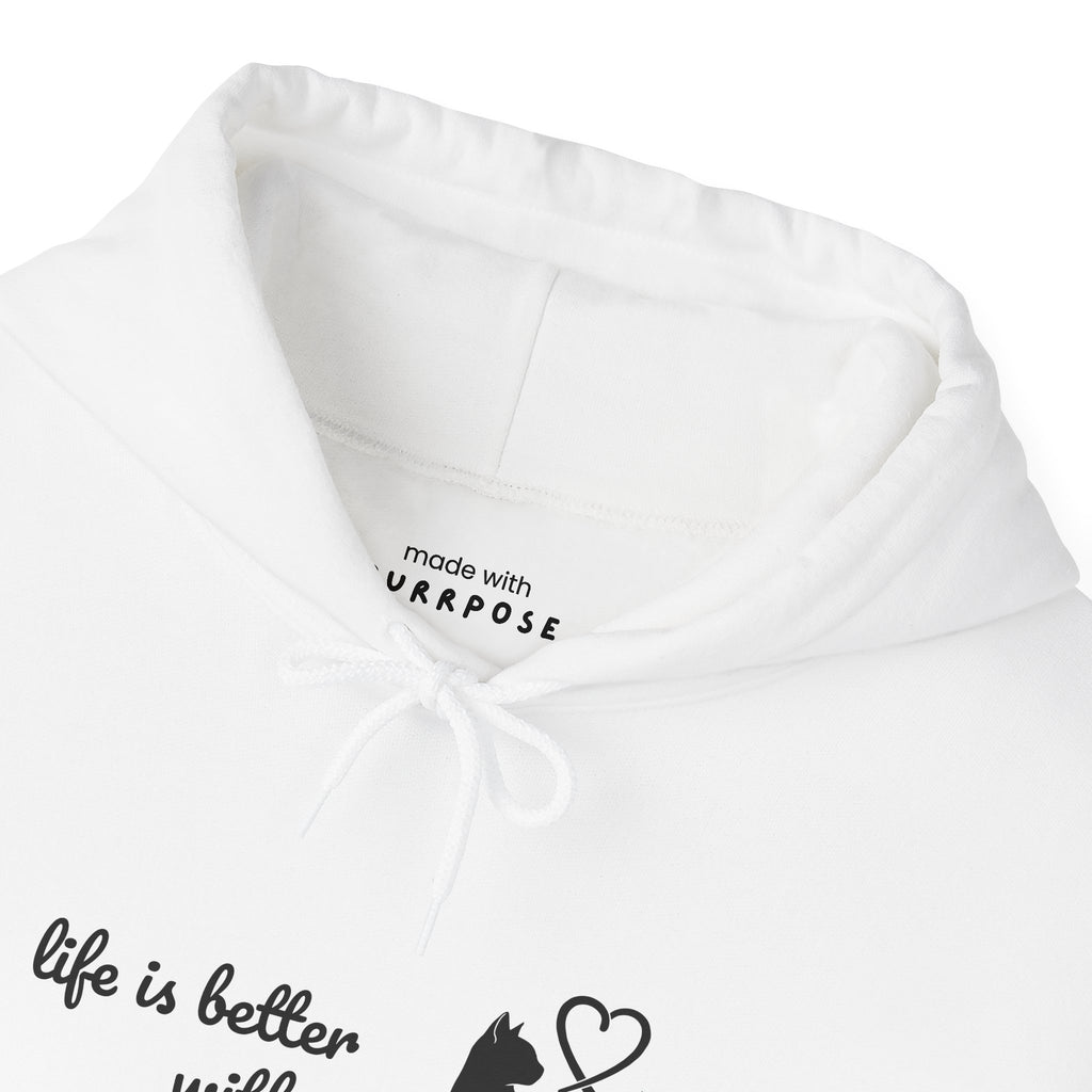 Life is Better With Cats Cats Hoodie