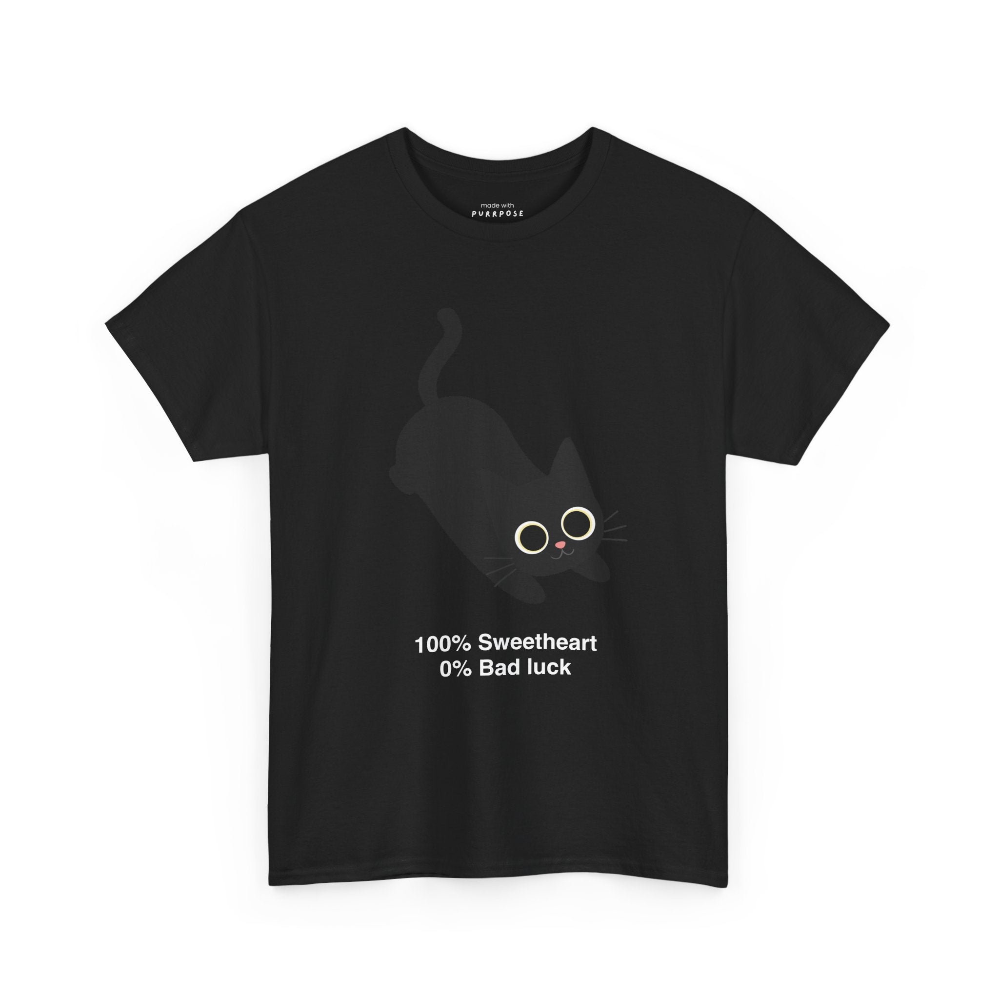 100% Sweetheart 0% Bad Luck T-Shirt