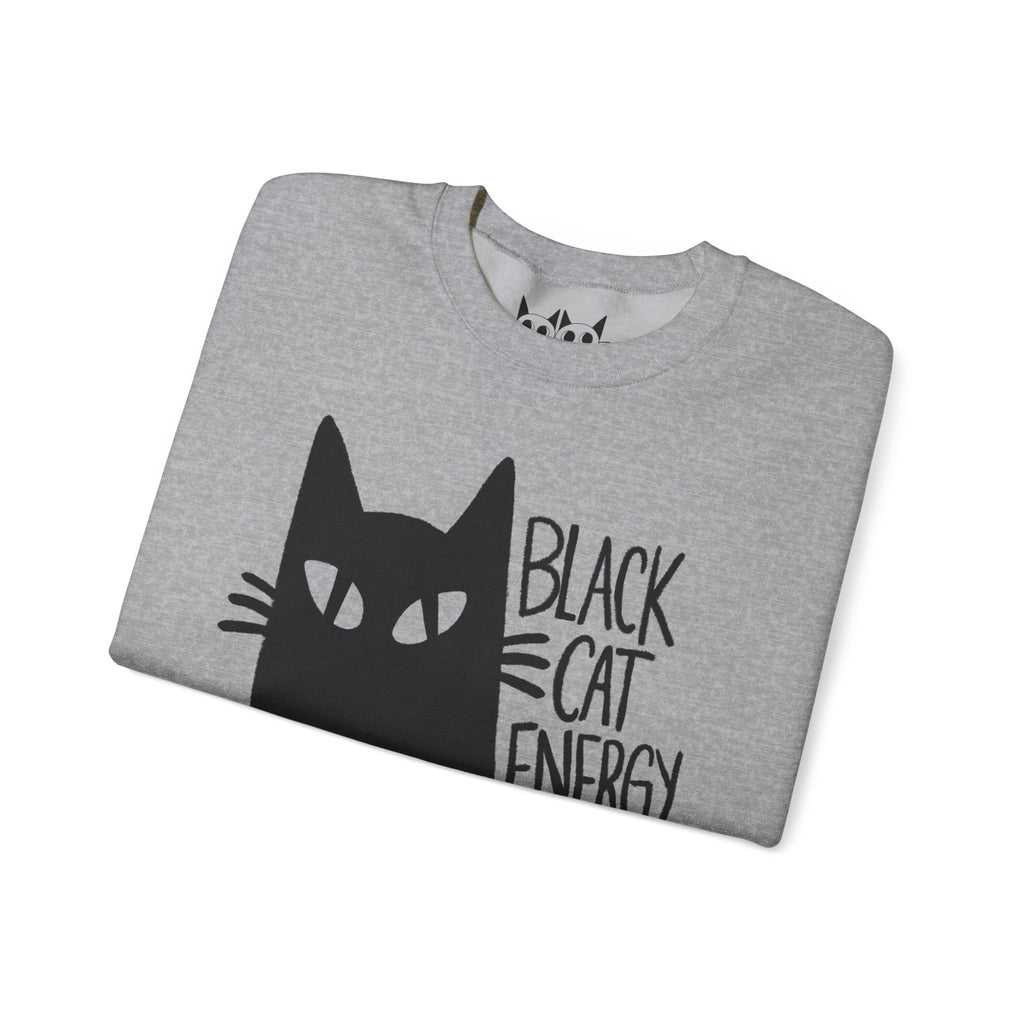 Black Cat Energy Sweatshirt