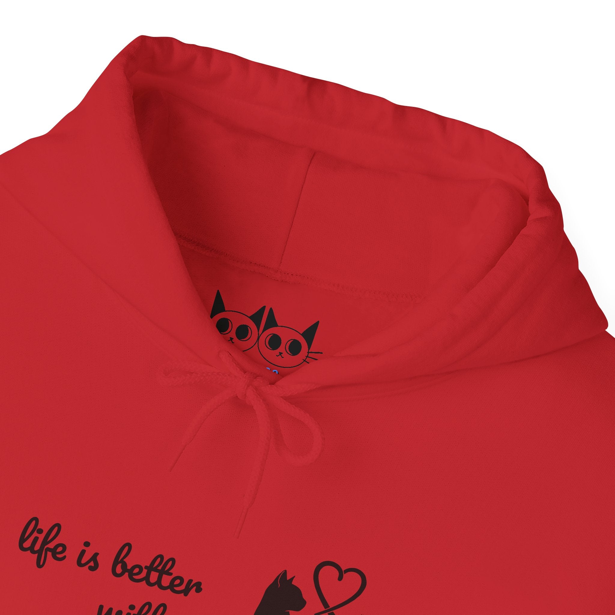 Life is Better With Cats Cats Hoodie