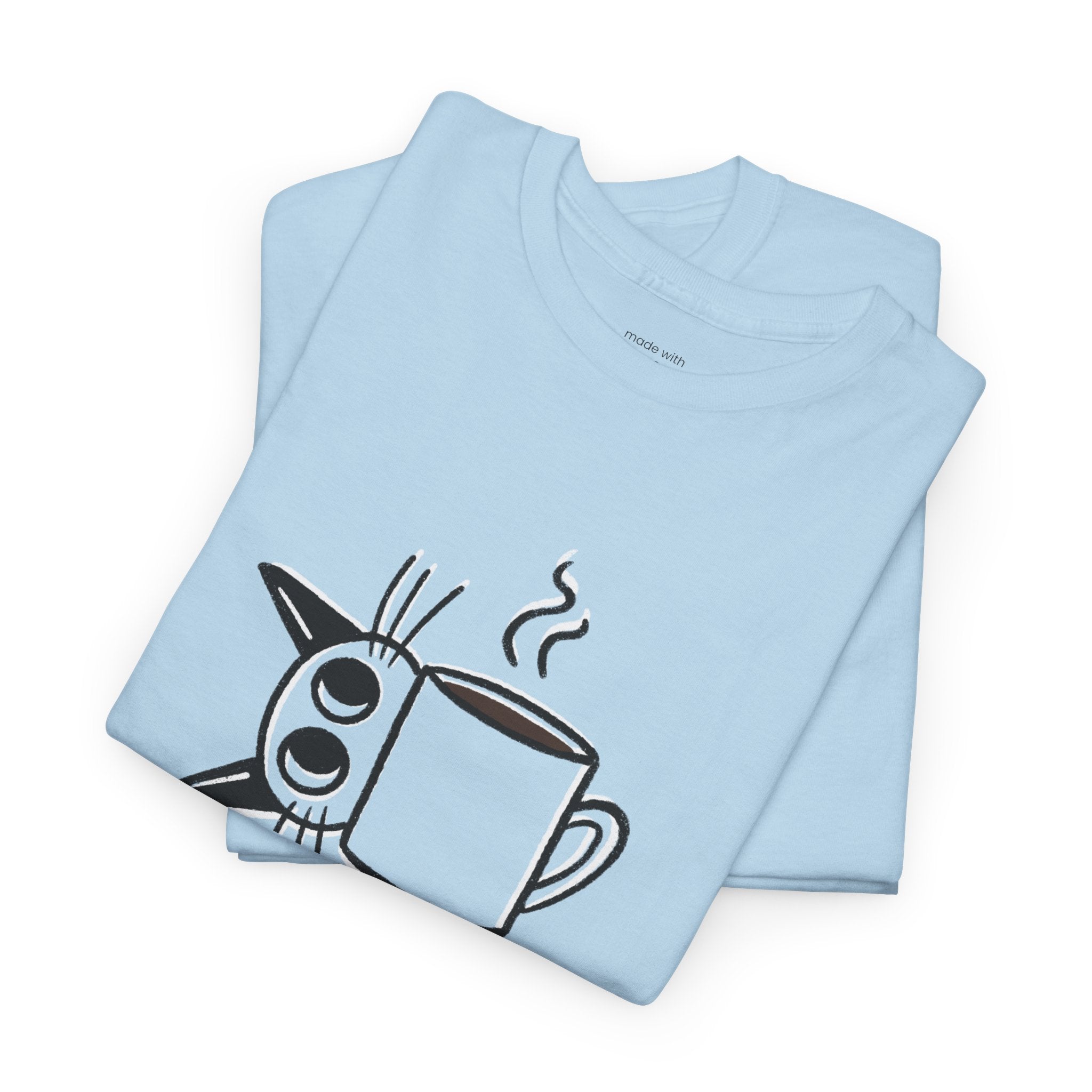 Powered by Caffeine and Purrs T-Shirt
