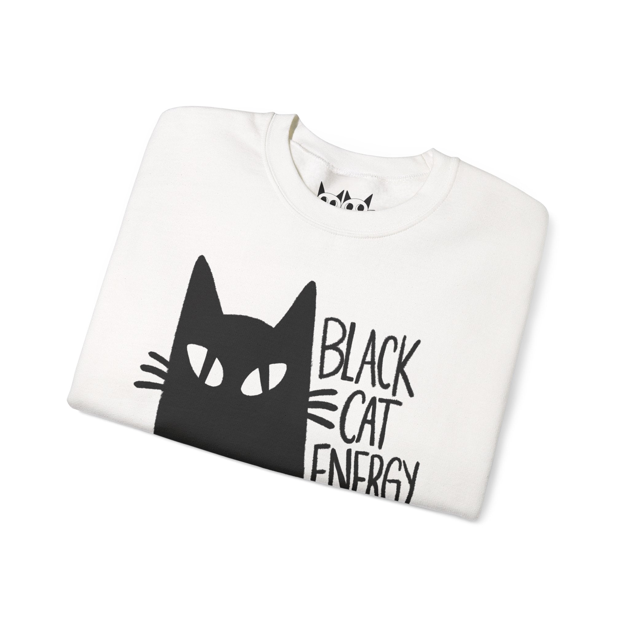 Black Cat Energy Sweatshirt
