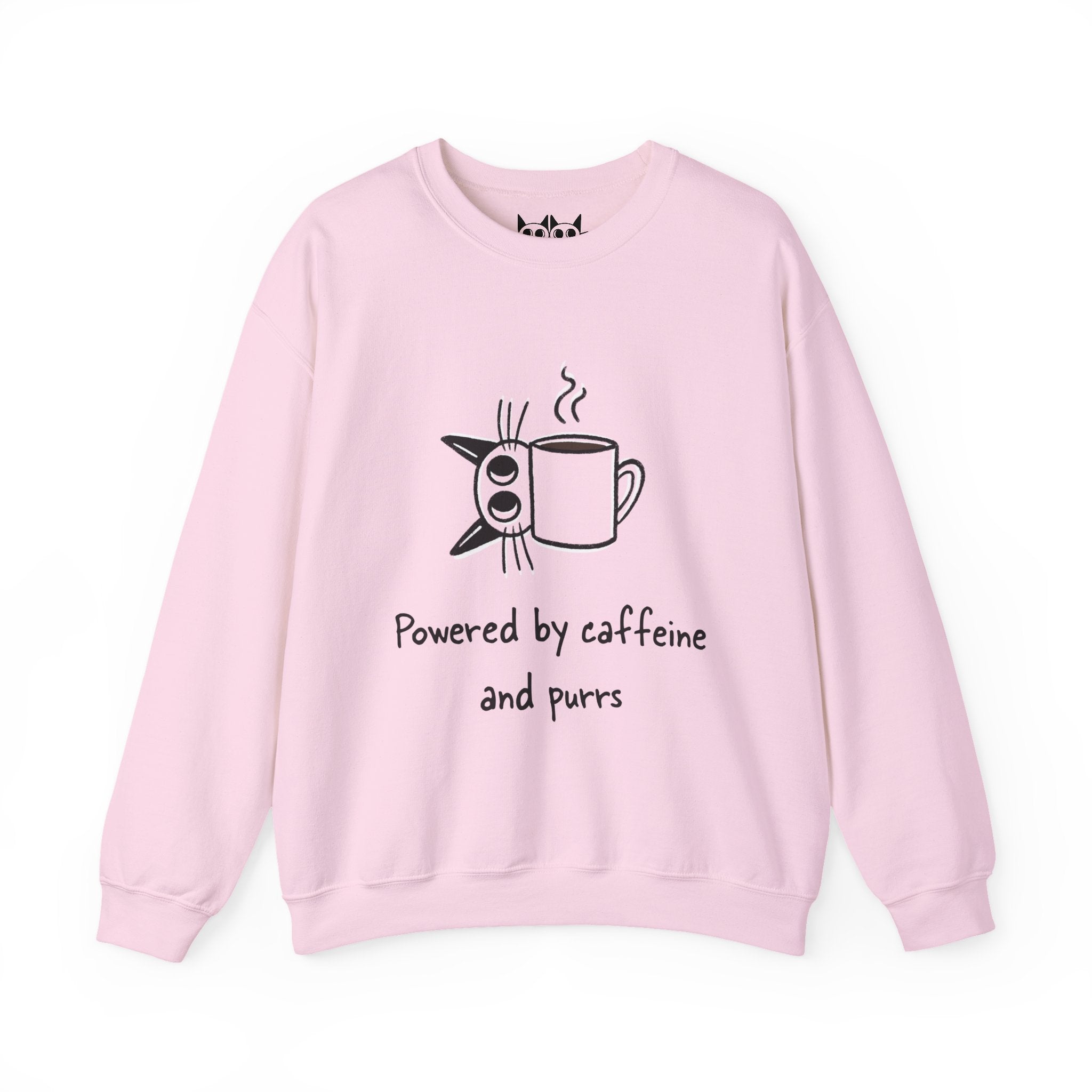 Powered by Caffeine and Purrs Sweatshirt