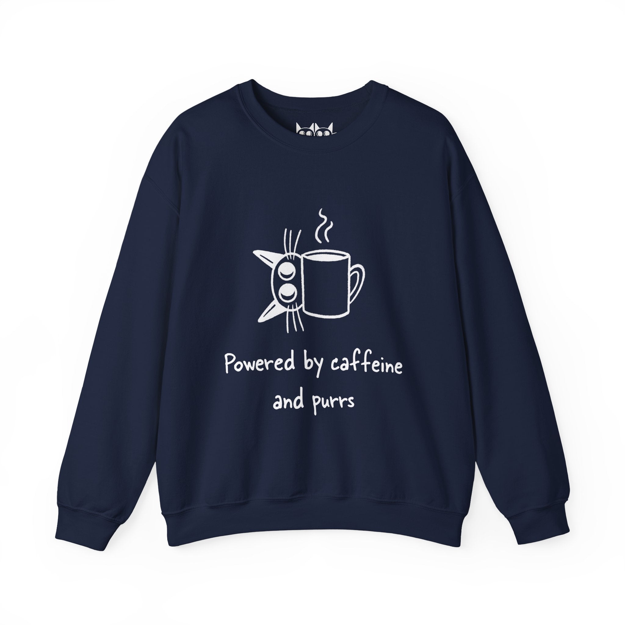 Powered by Caffeine and Purrs Sweatshirt