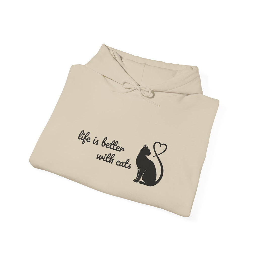 Life is Better With Cats Cats Hoodie