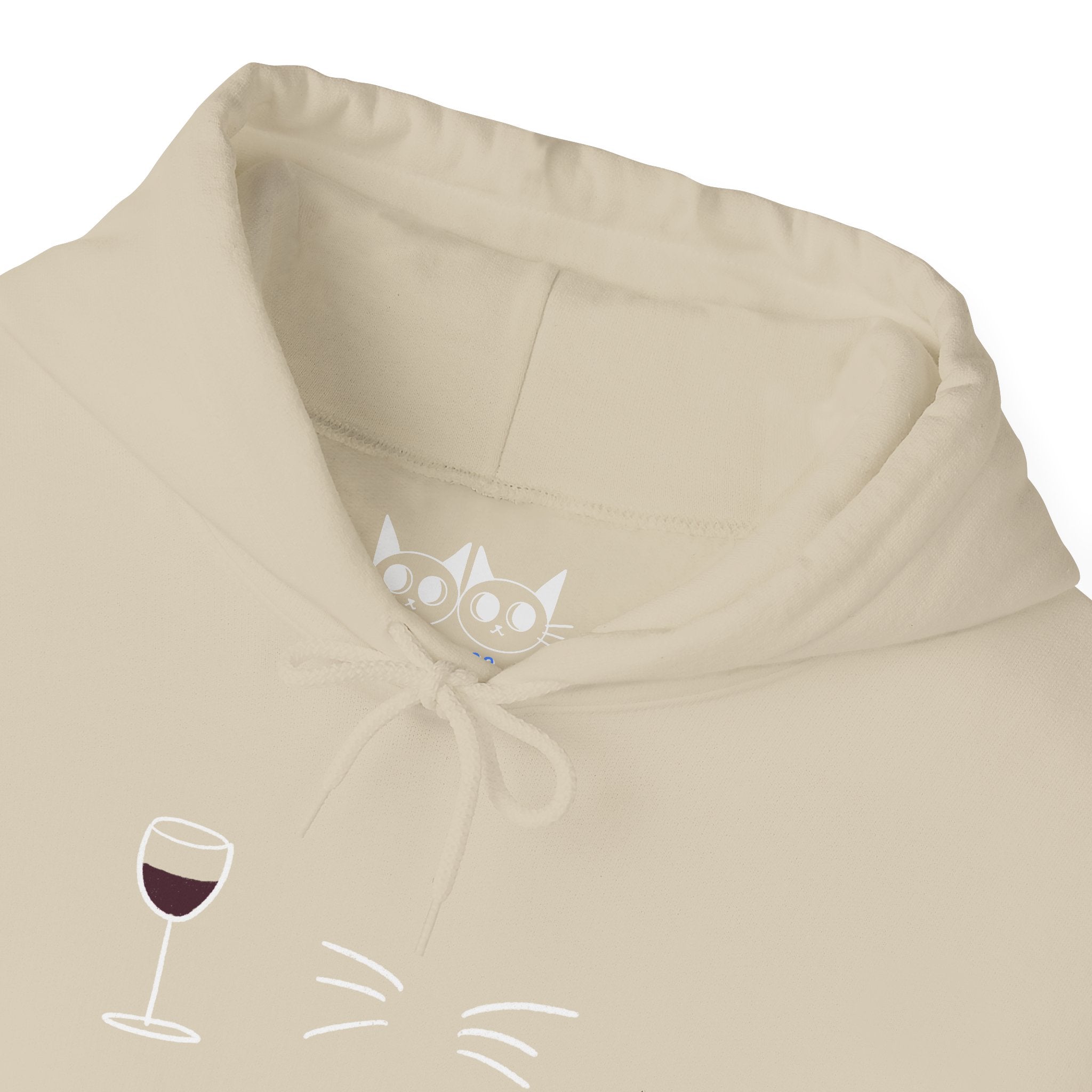Wine, Whiskers, Repeat Hoodie