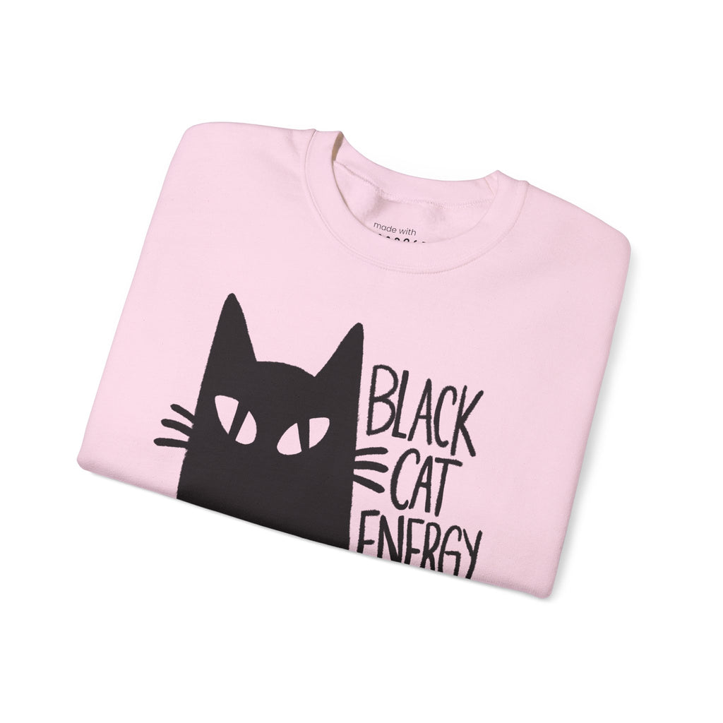 Black Cat Energy Sweatshirt