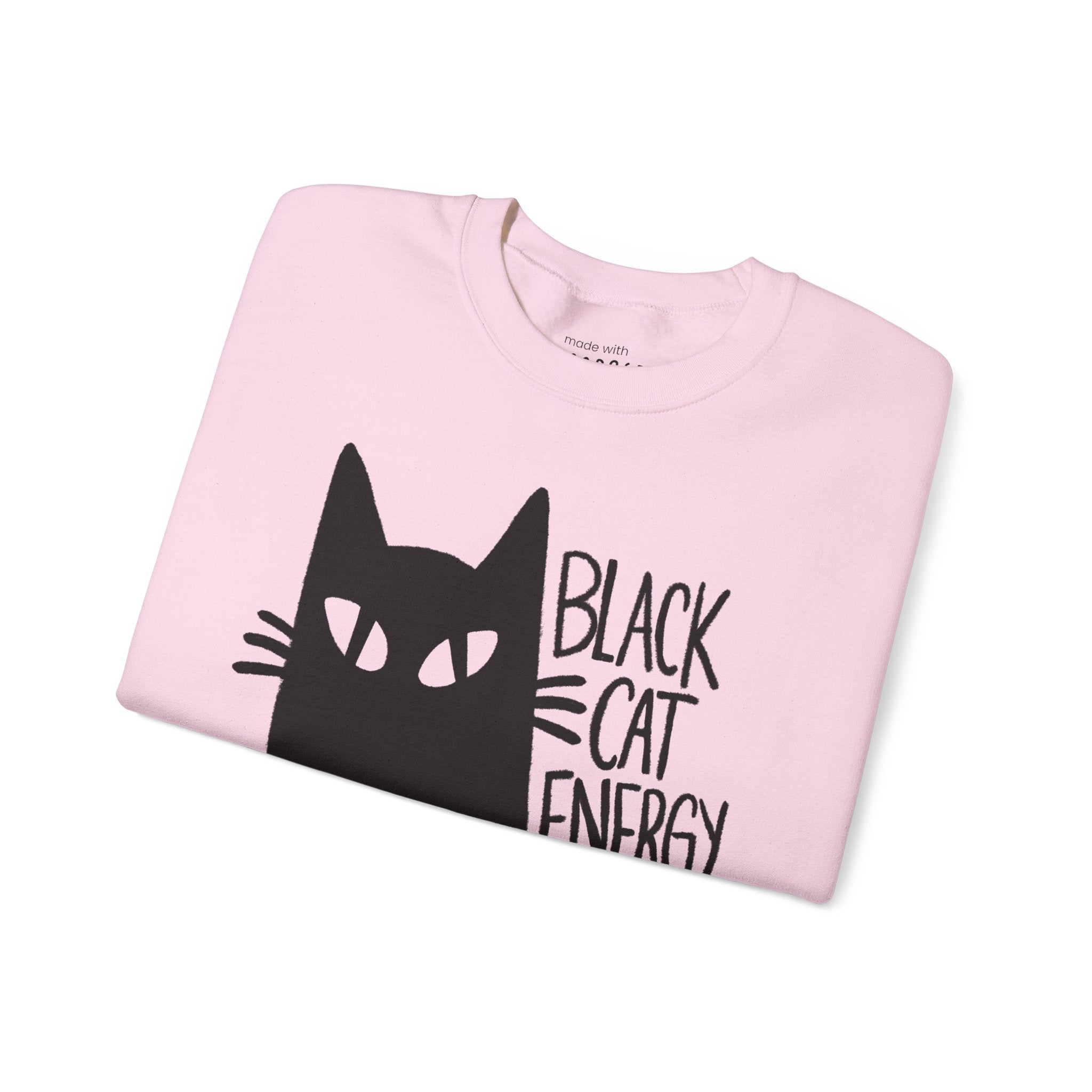Black Cat Energy Sweatshirt