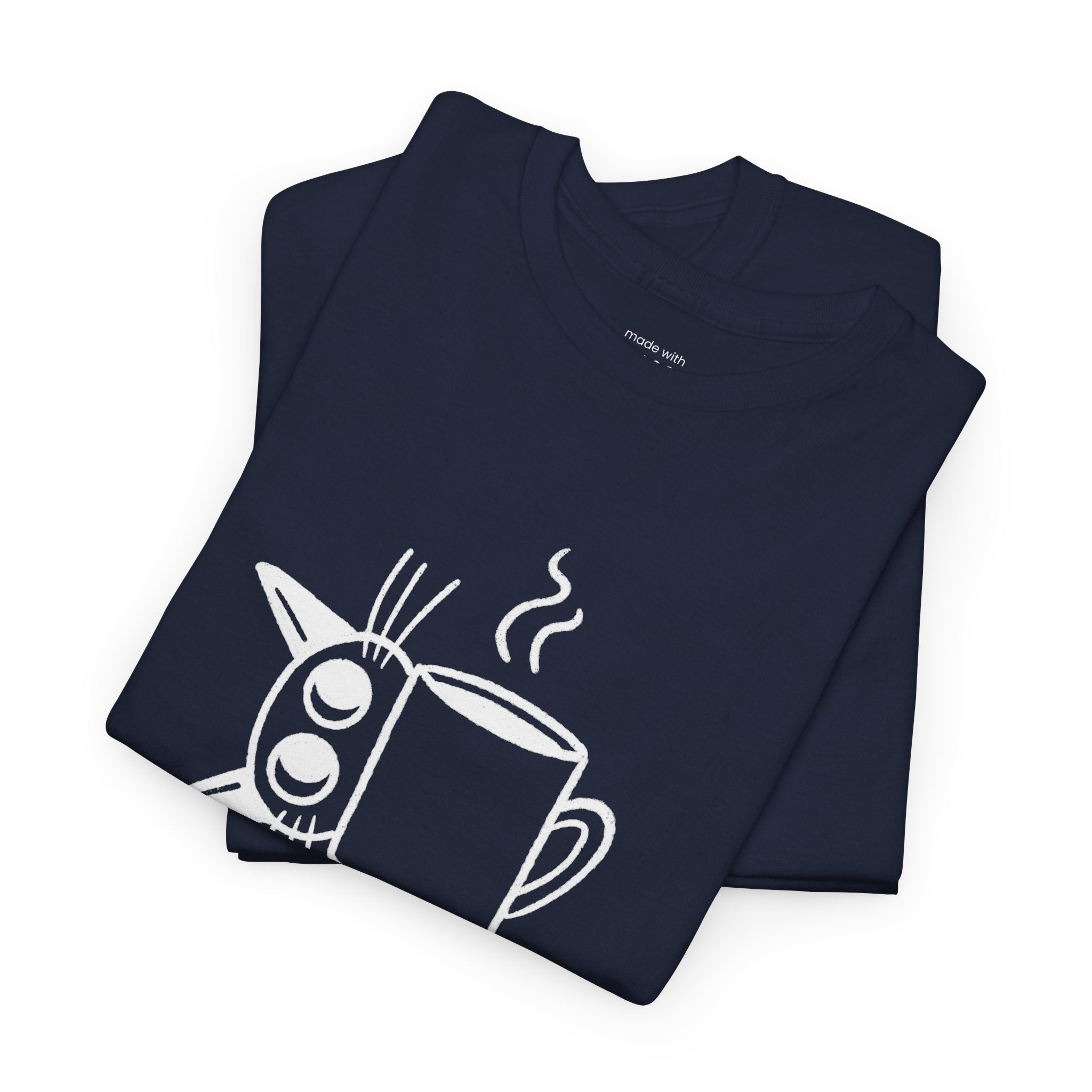 Powered by Caffeine and Purrs T-Shirt