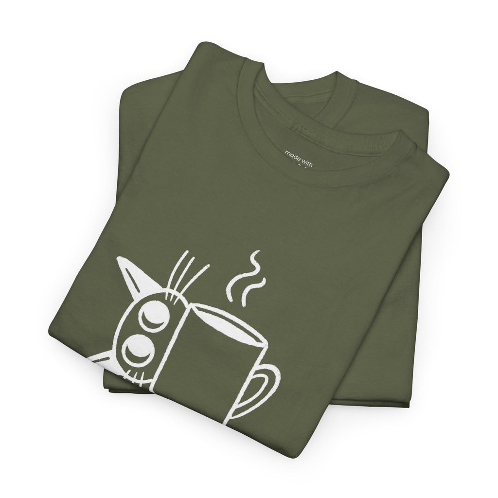 Powered by Caffeine and Purrs T-Shirt