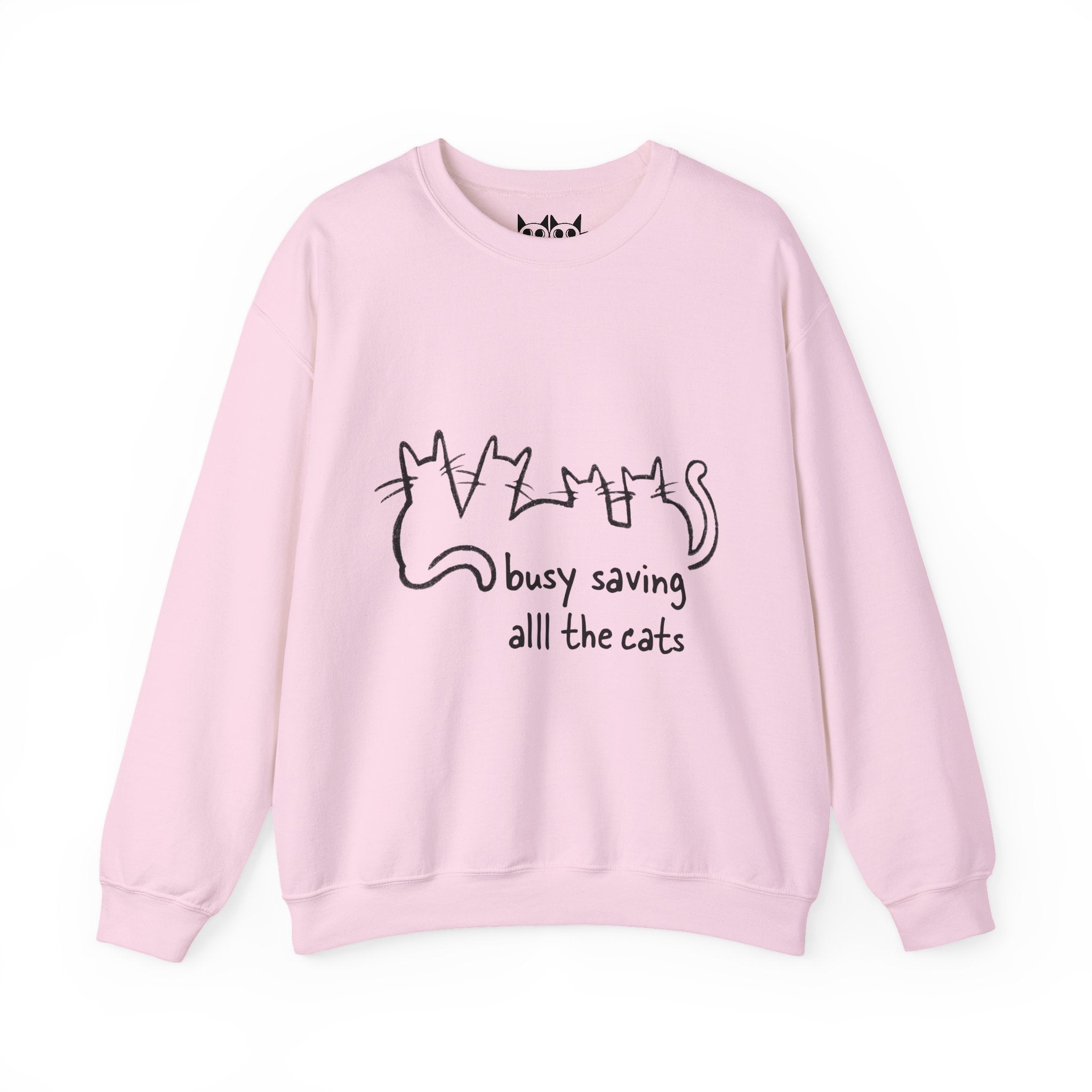 Busy Saving All the Cats Sweatshirt
