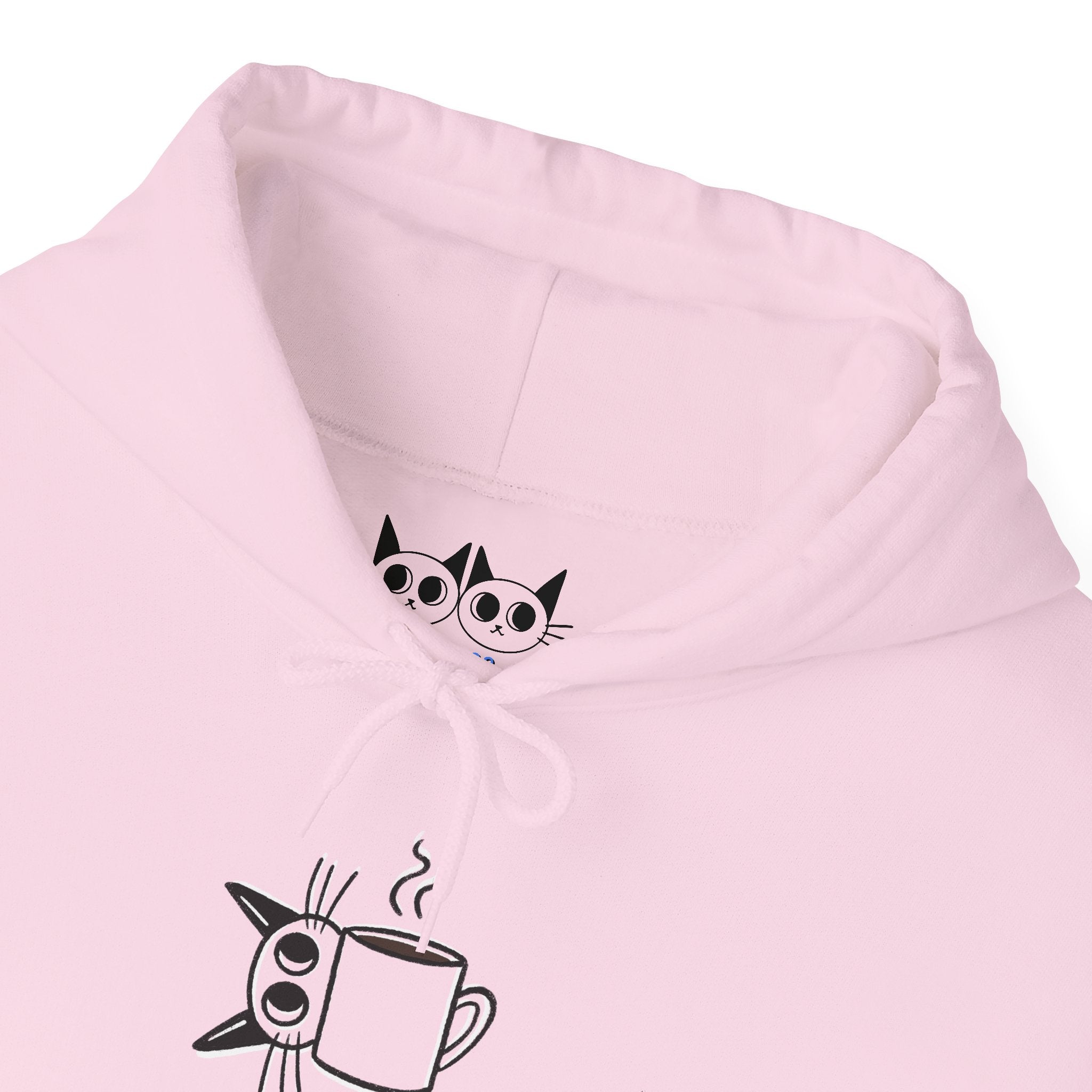 Powered by Caffeine and Purrs Hoodie