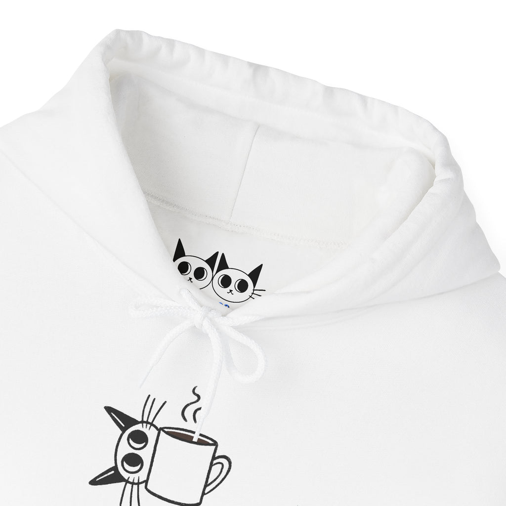 Powered by Caffeine and Purrs Hoodie