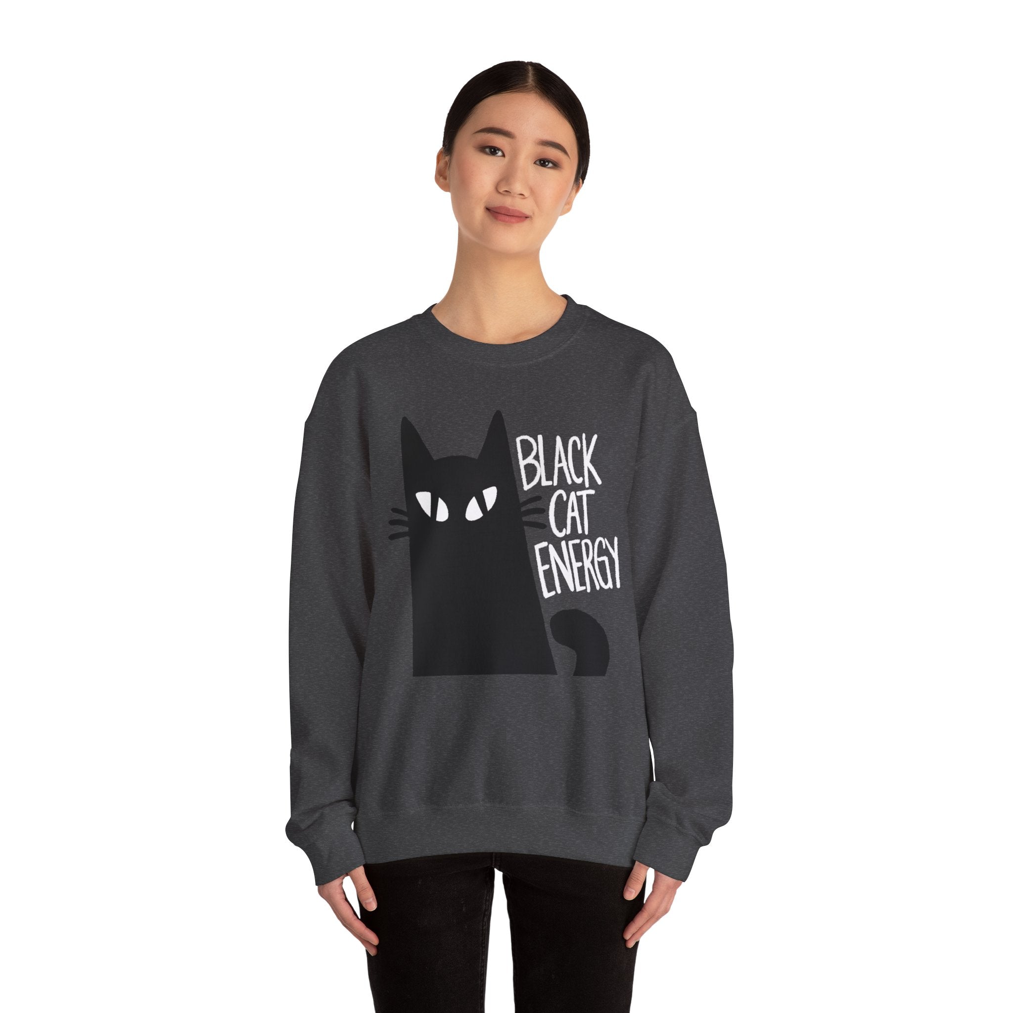 Black Cat Energy Sweatshirt
