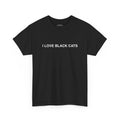 I Love Black Cats T-Shirt