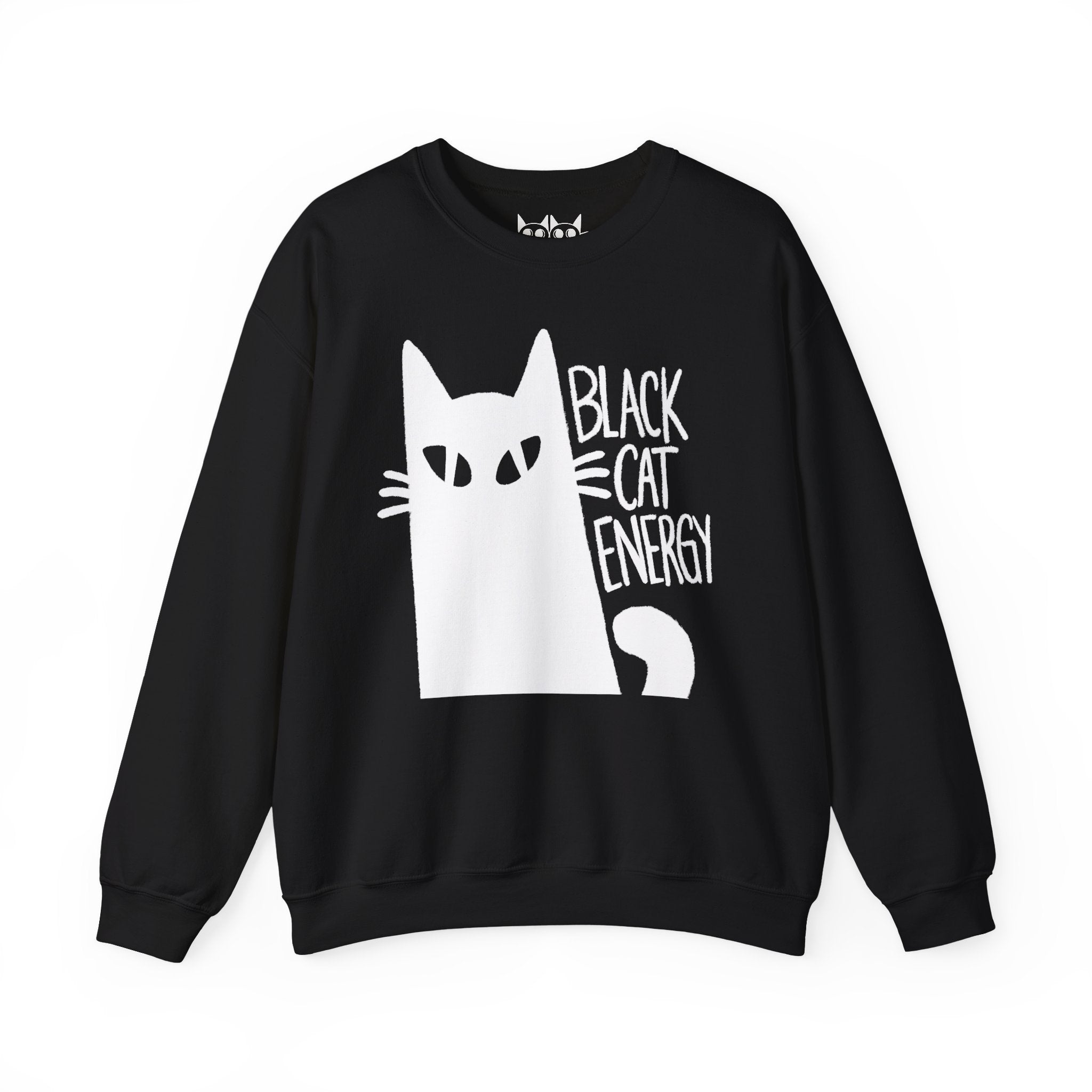 Black Cat Energy Sweatshirt