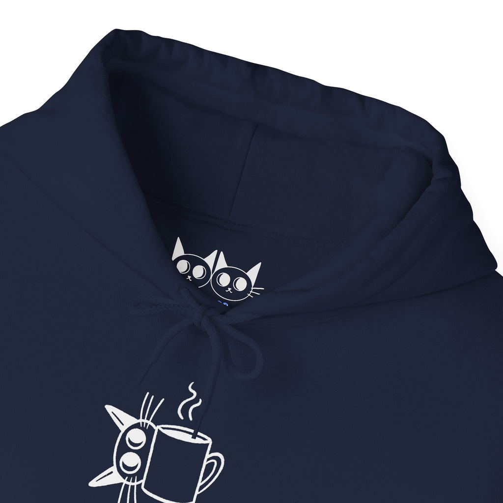Powered by Caffeine and Purrs Hoodie