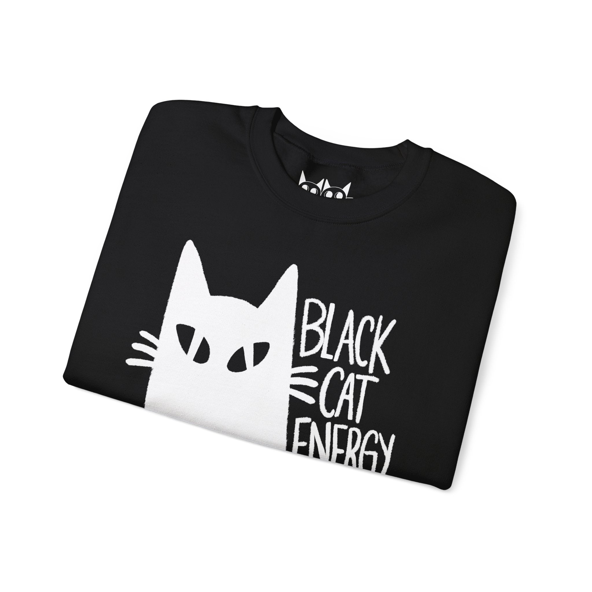Black Cat Energy Sweatshirt