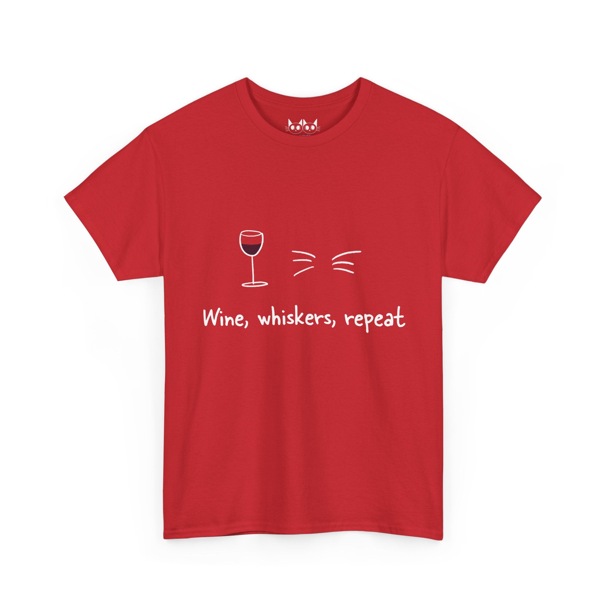 Wine, Whiskers, Repeat T-Shirt
