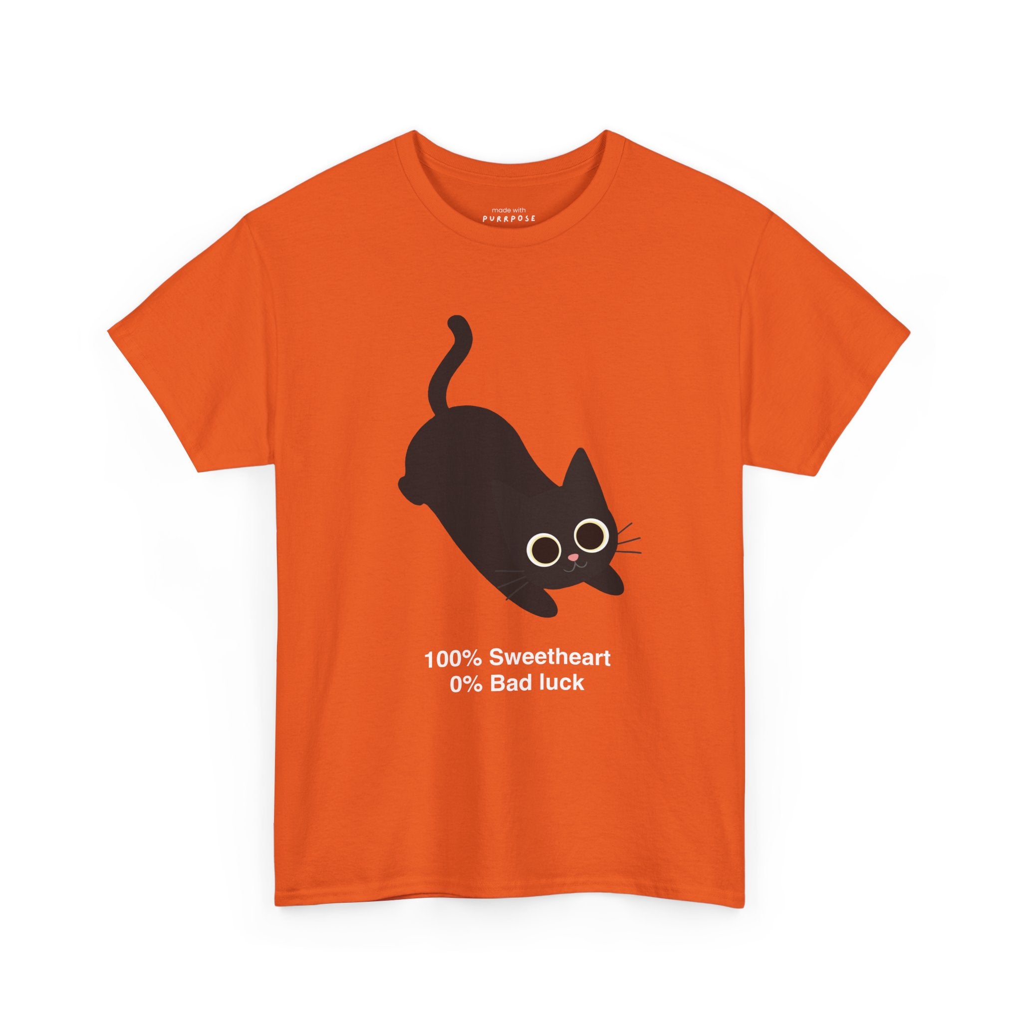 100% Sweetheart 0% Bad Luck T-Shirt