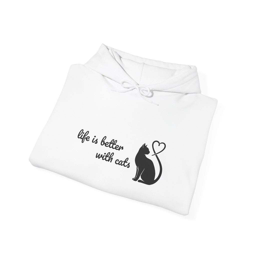 Life is Better With Cats Cats Hoodie