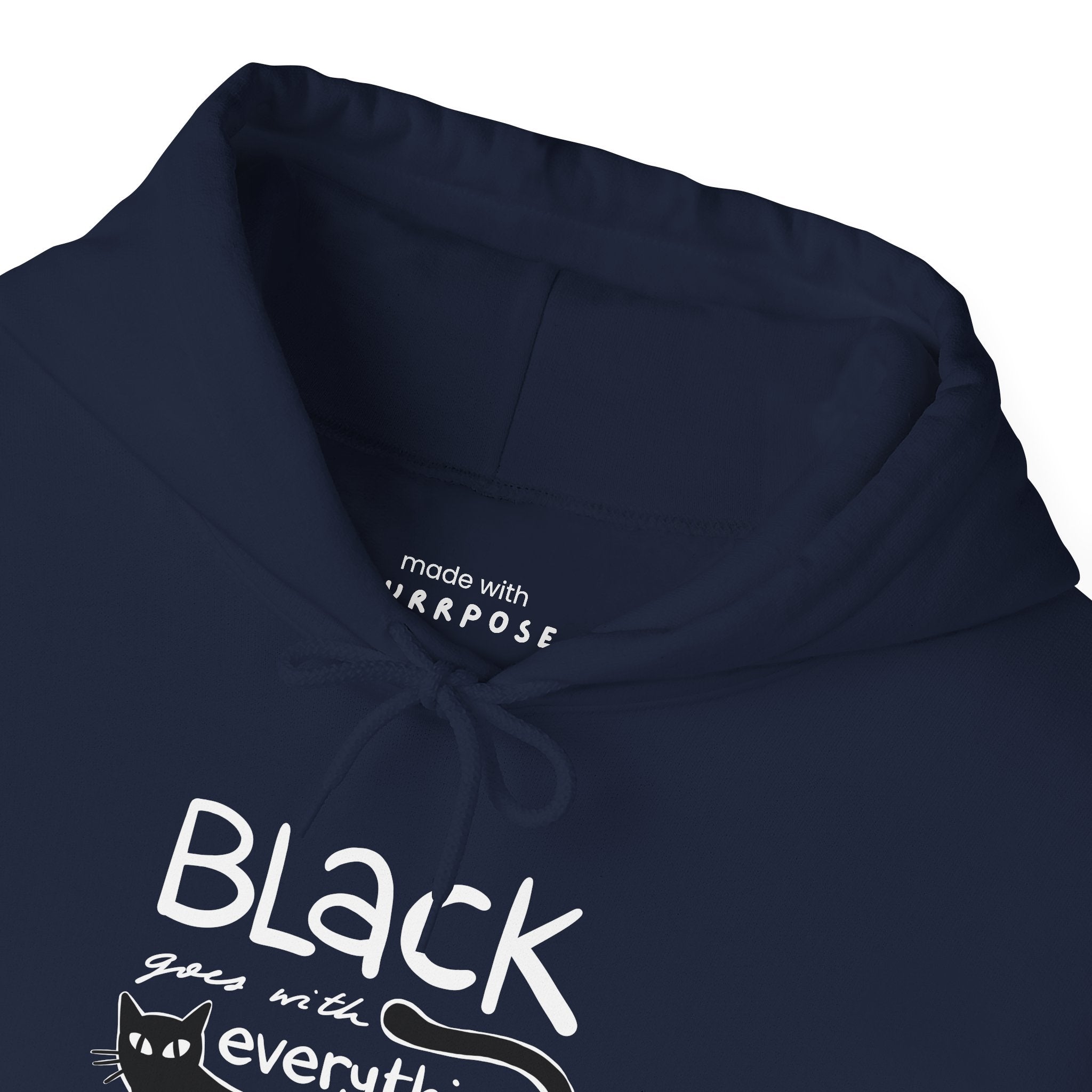 Black Goes With Everything Hoodie