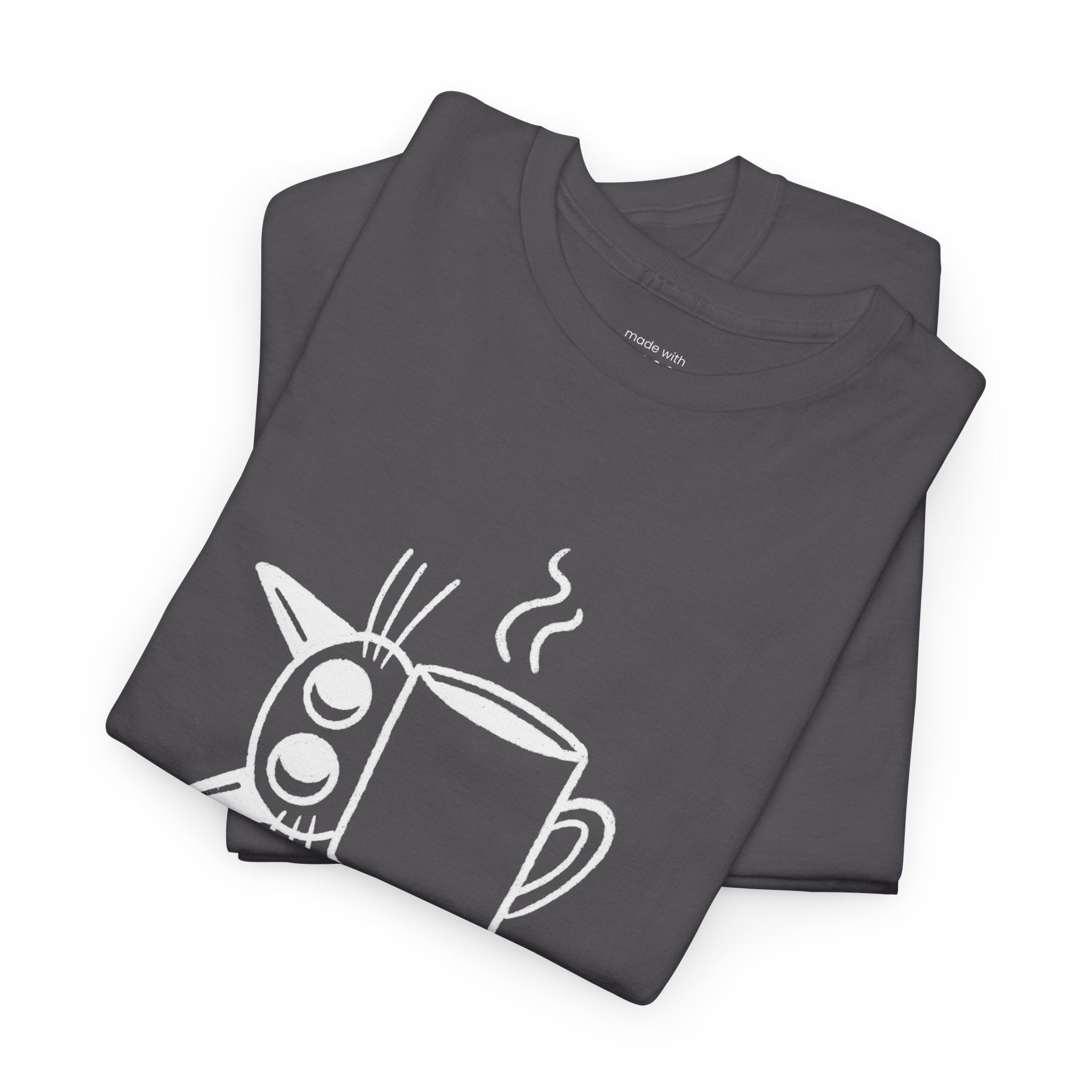 Powered by Caffeine and Purrs T-Shirt