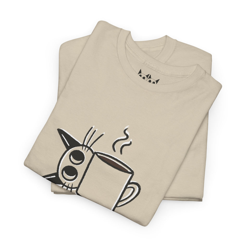 Powered by Caffeine and Purrs T-Shirt