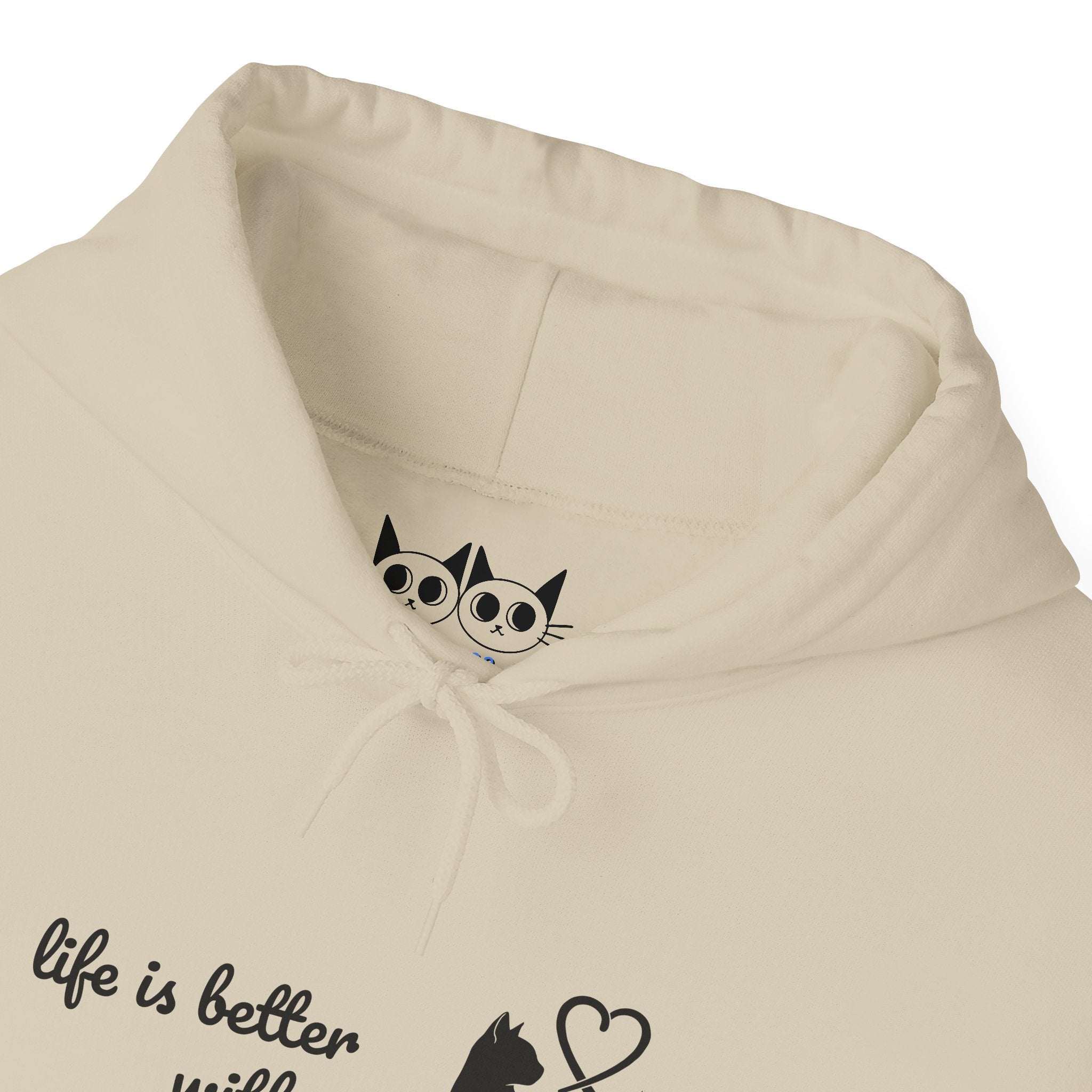 Life is Better With Cats Cats Hoodie